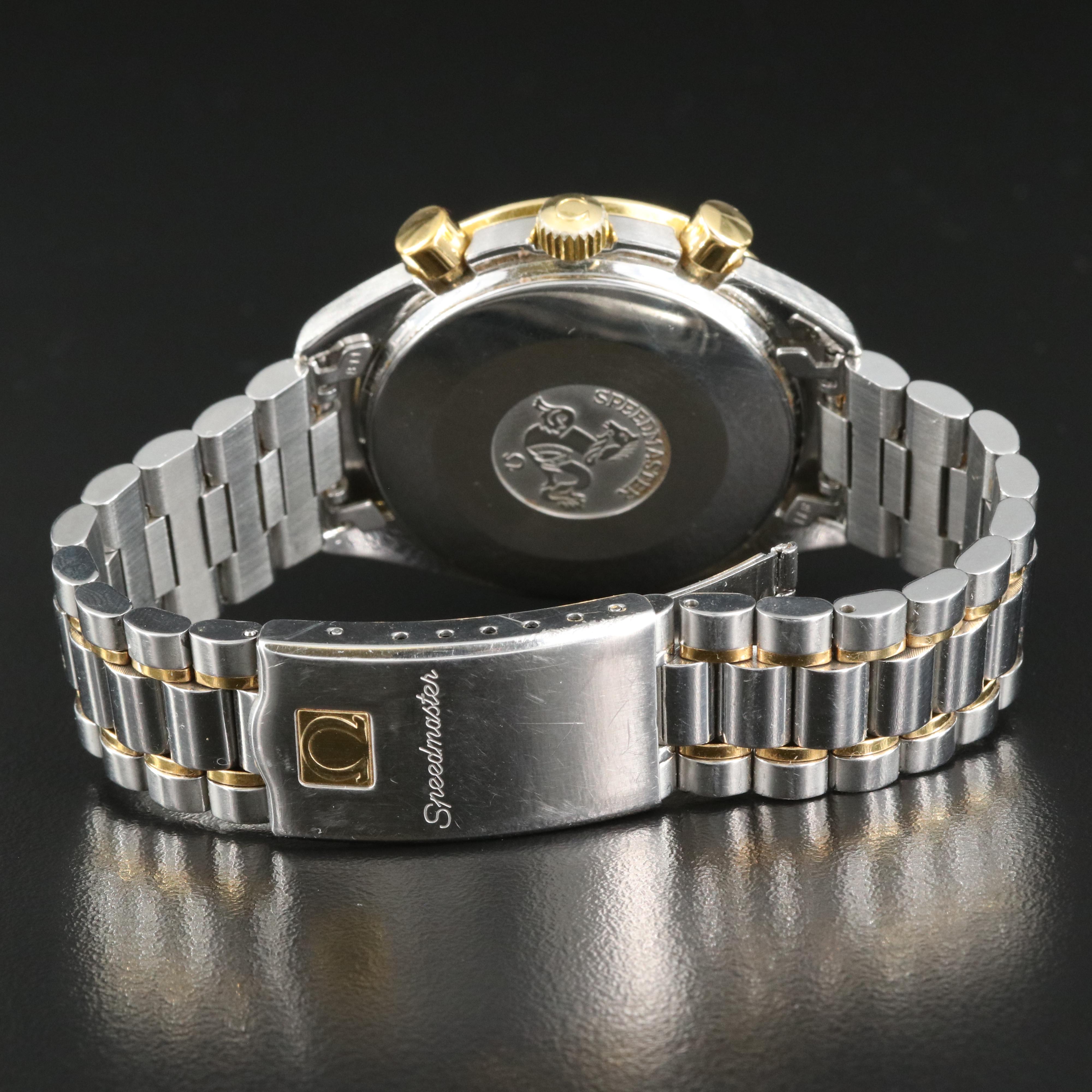 Omega Speedmaster Reduced 18K and Stainless Steel Automatic Watch