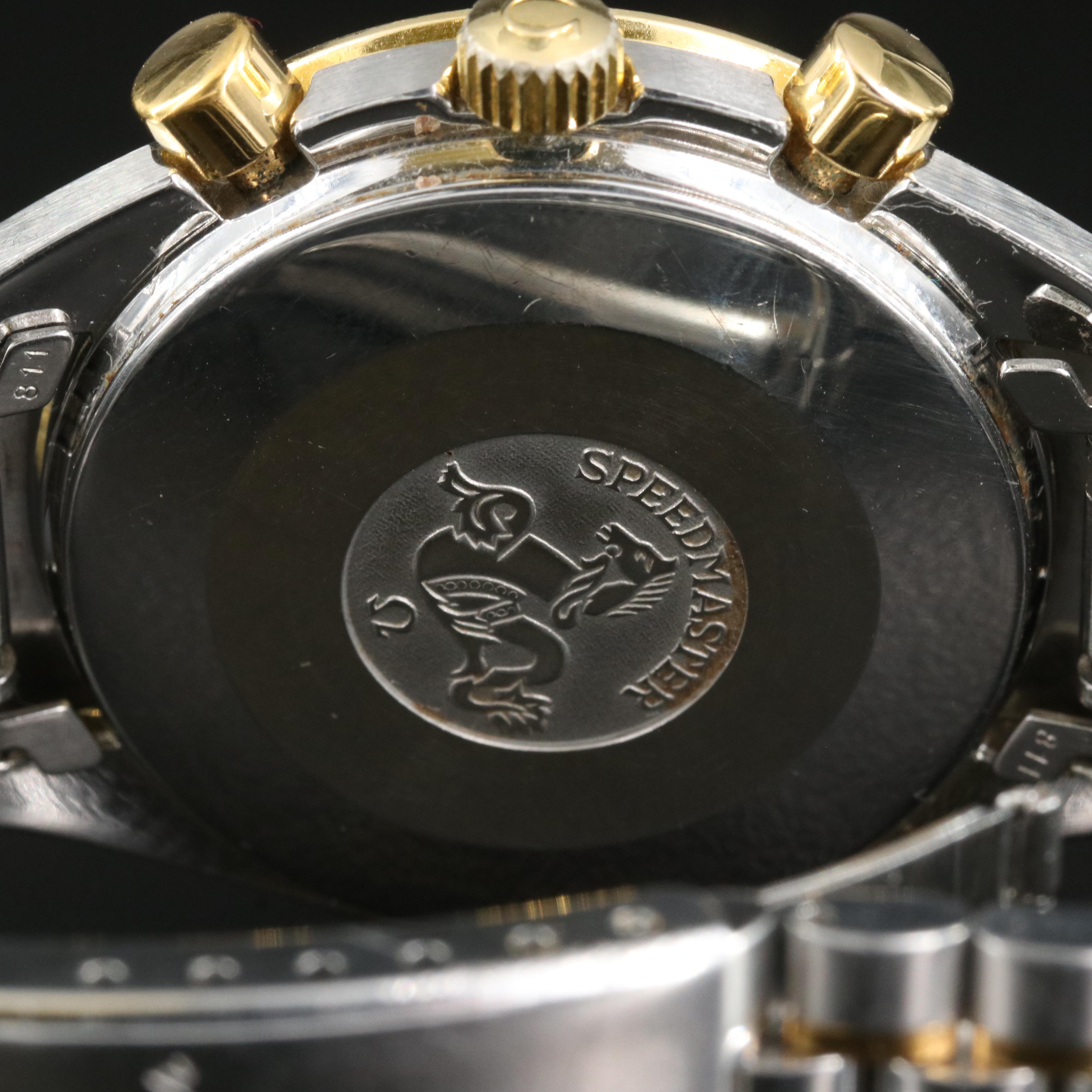 Omega Speedmaster Reduced 18K and Stainless Steel Automatic Watch