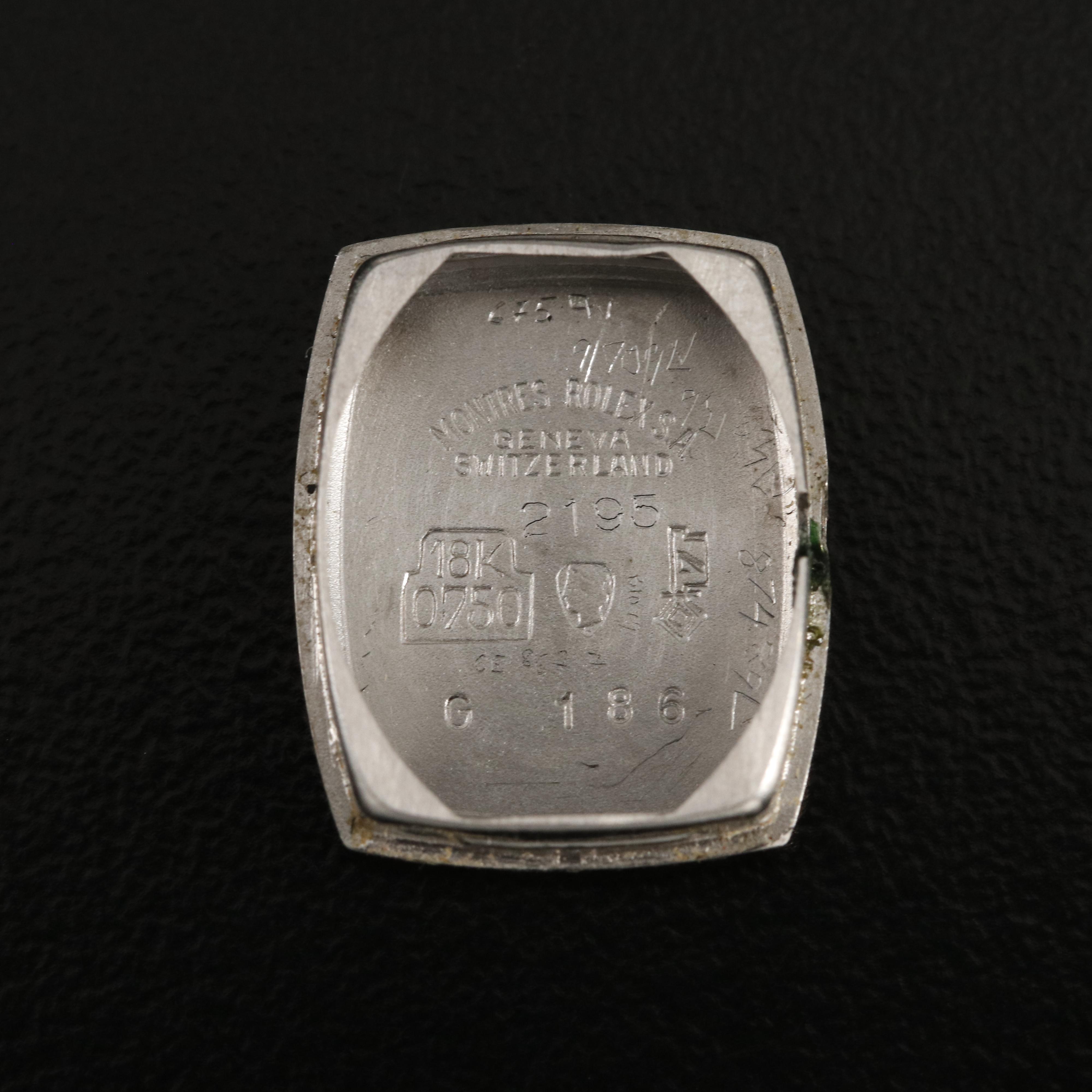 Vintage 18K Rolex Sigma Precision Dial Watch