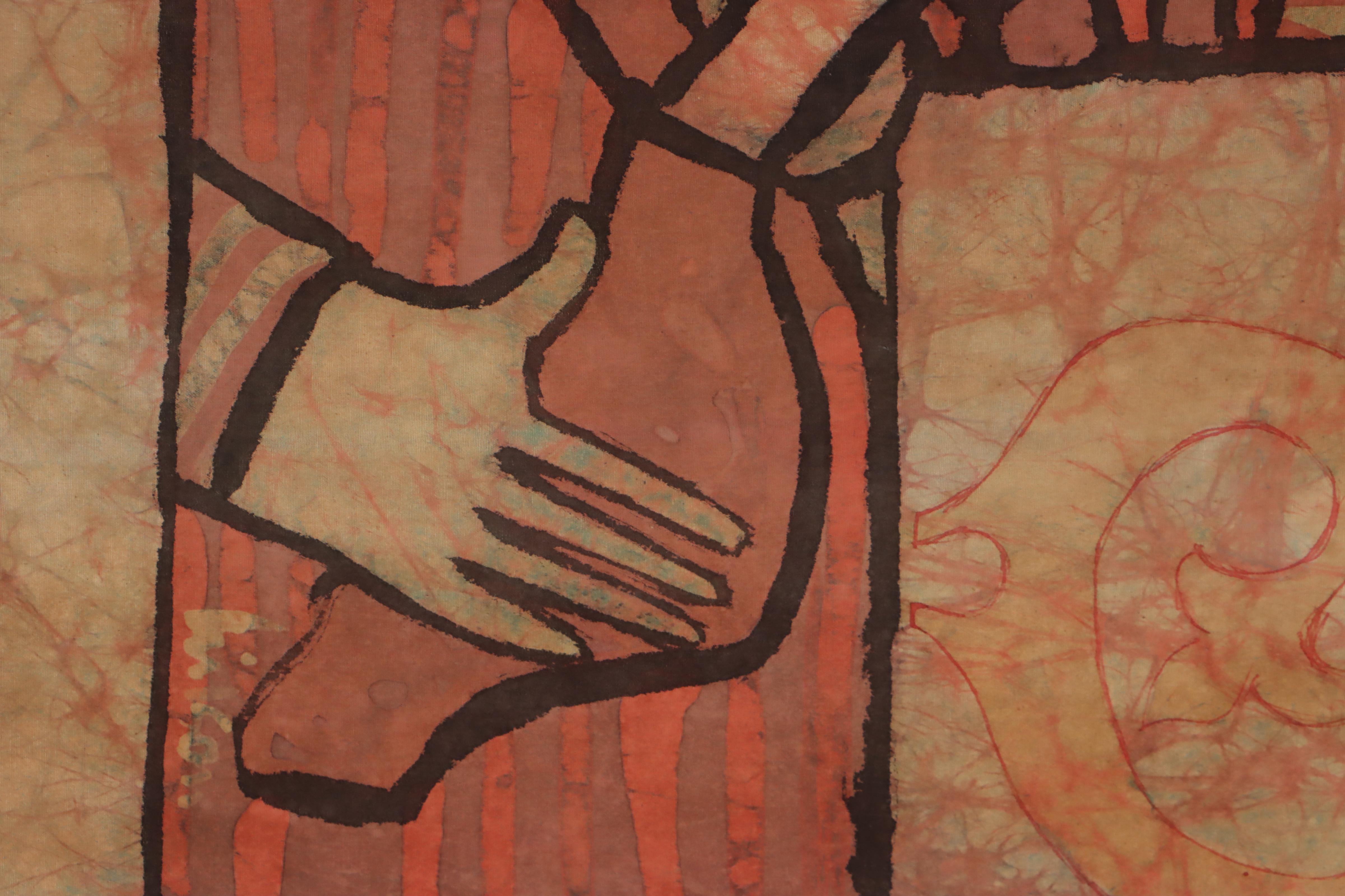 Harry Hilson Jack of Clubs Dyed Batik