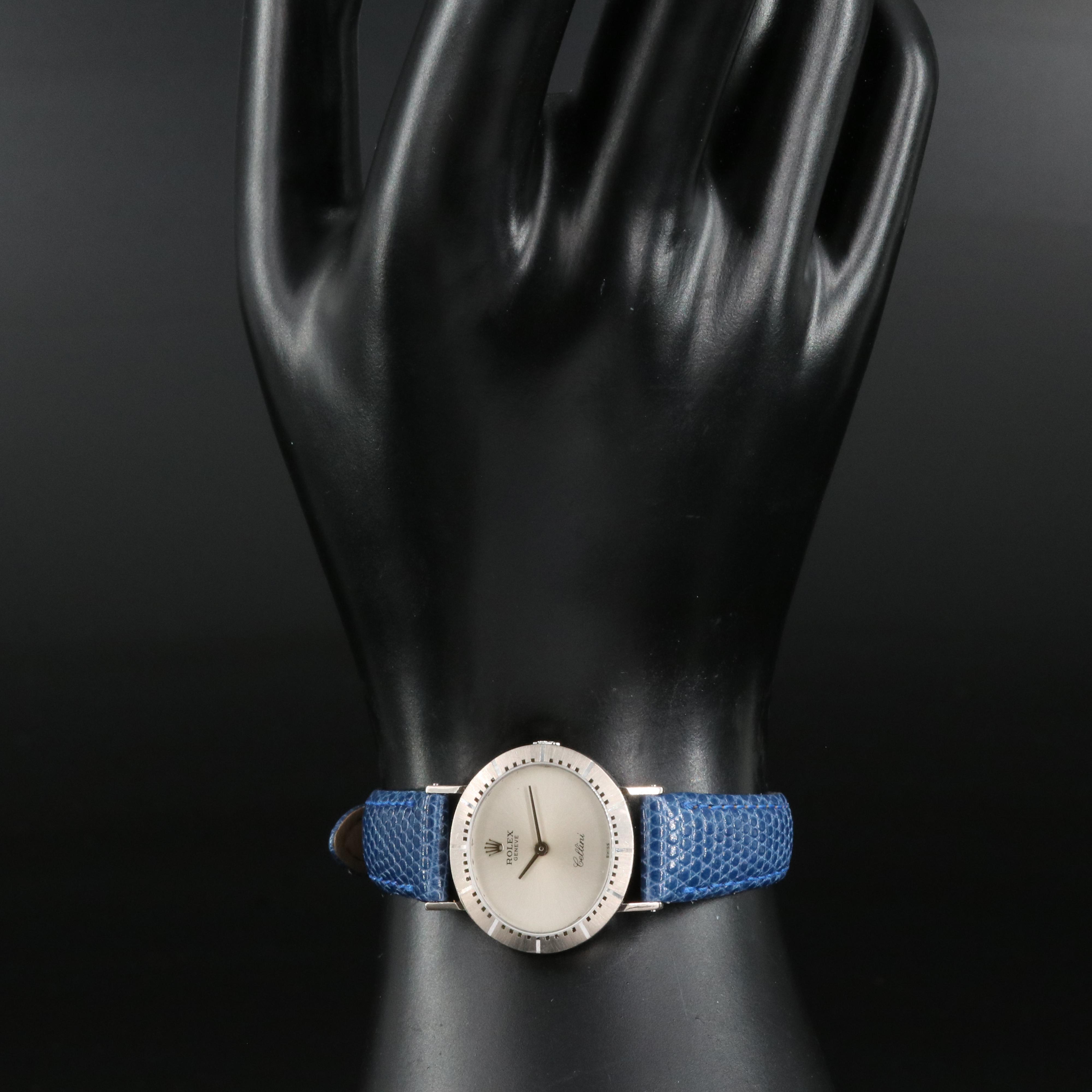 Rolex Cellini 18k White Gold Manual Winding Watch