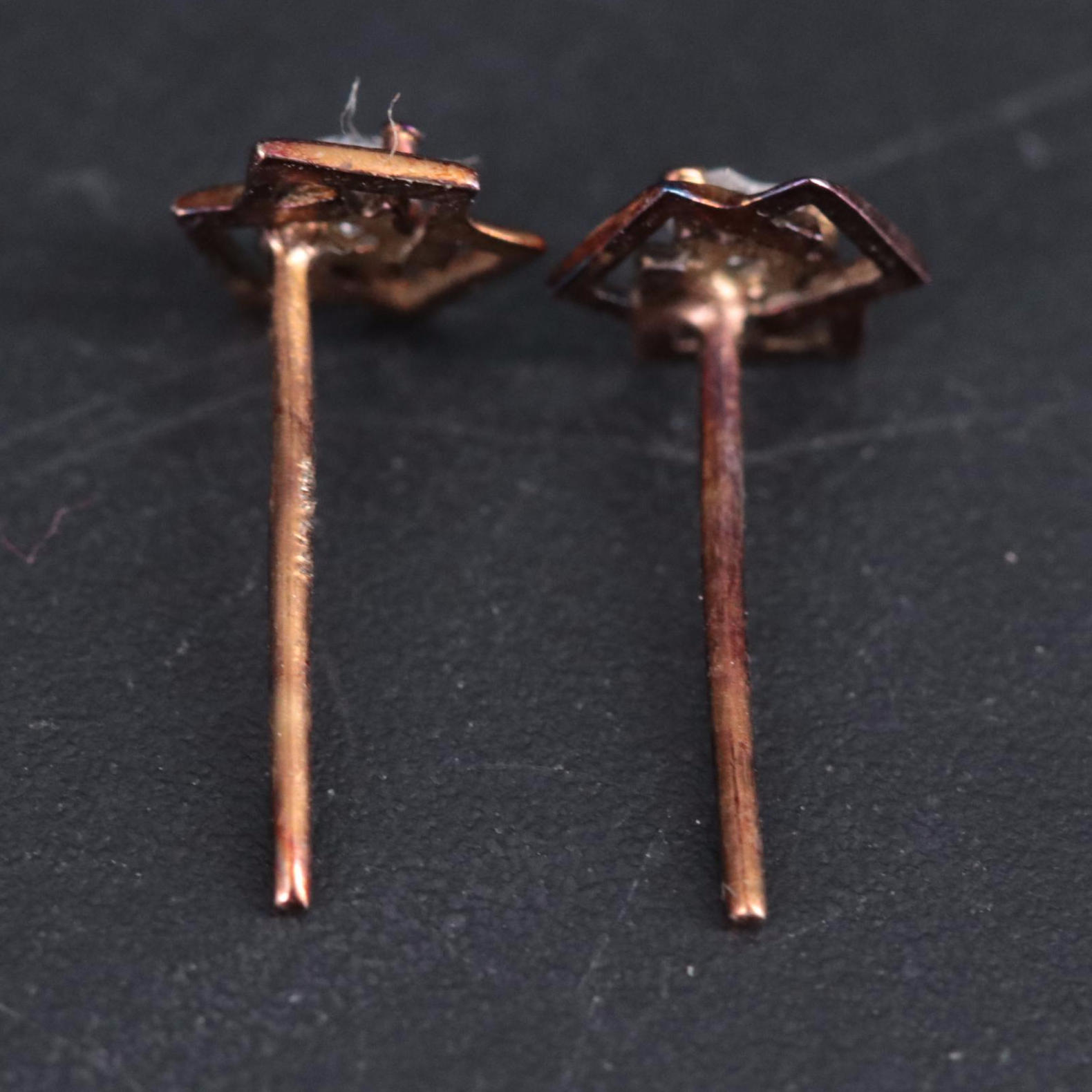 10K Gemstone Stud Earrings