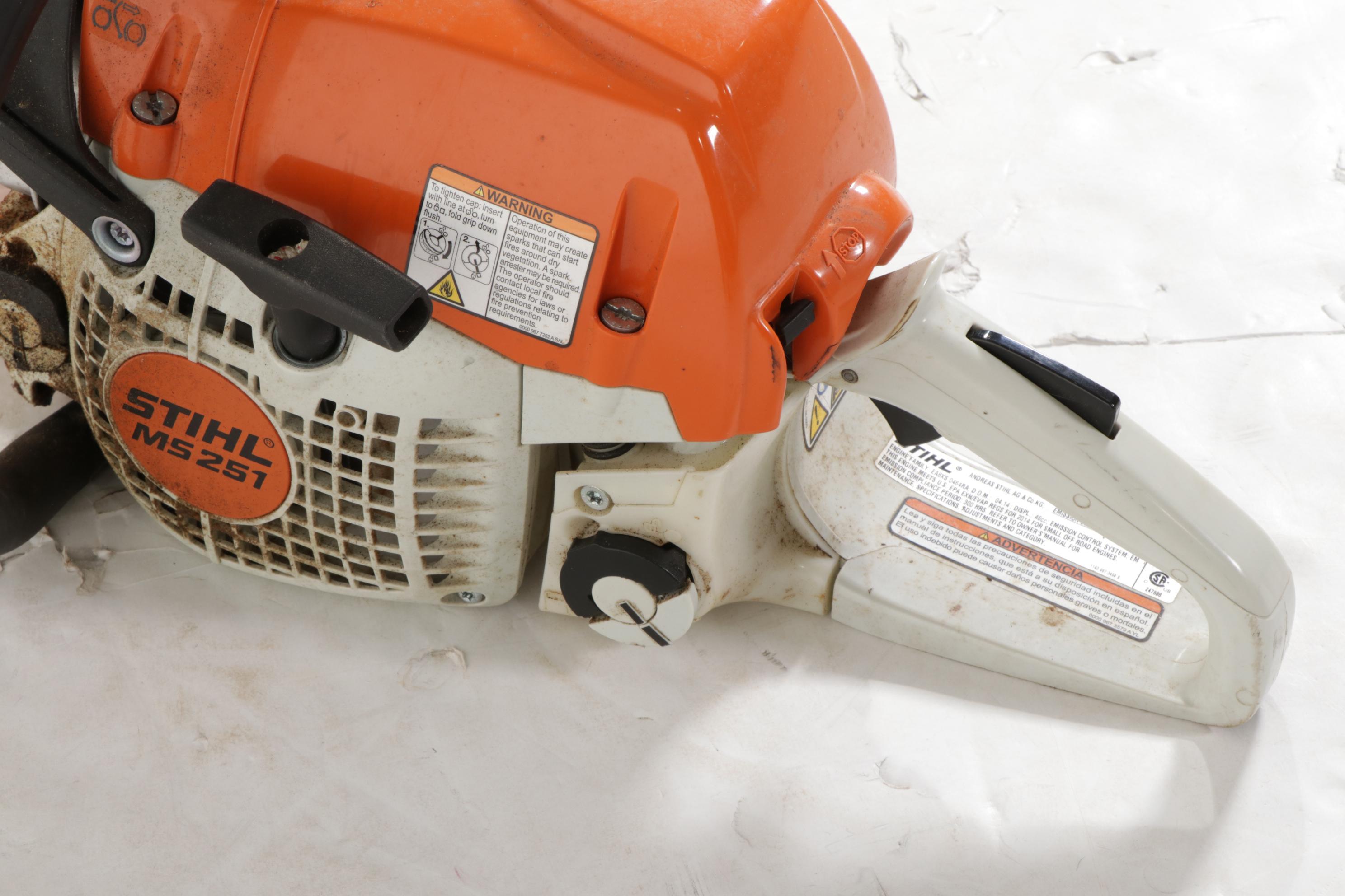 Stihl Gas Powered Chainsaw