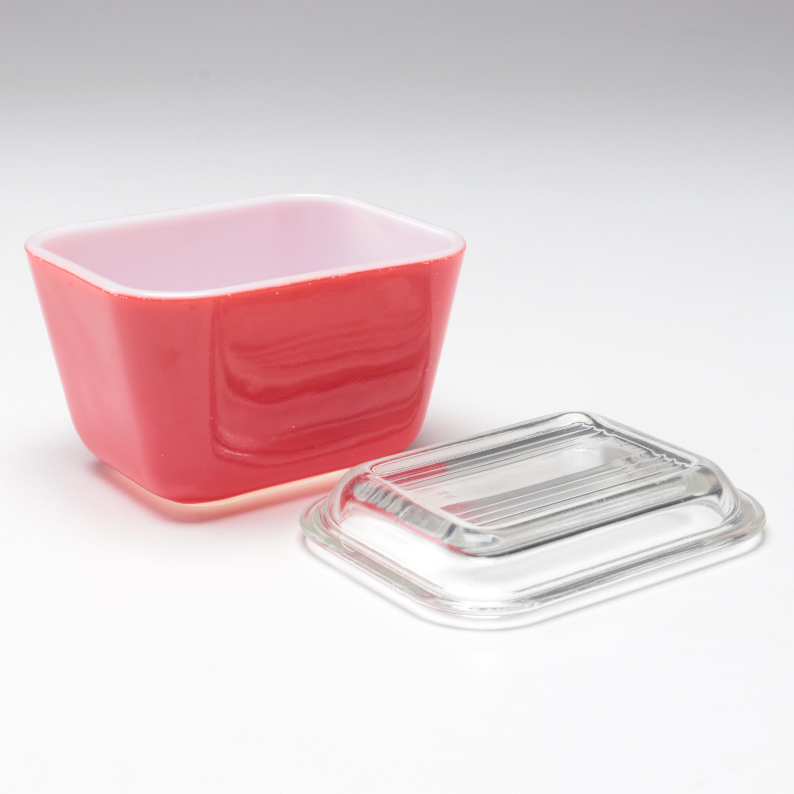 Pyrex Mixing Bowls, Casserole Dishes and Refrigerator Jars, Mid to Late 20th C.