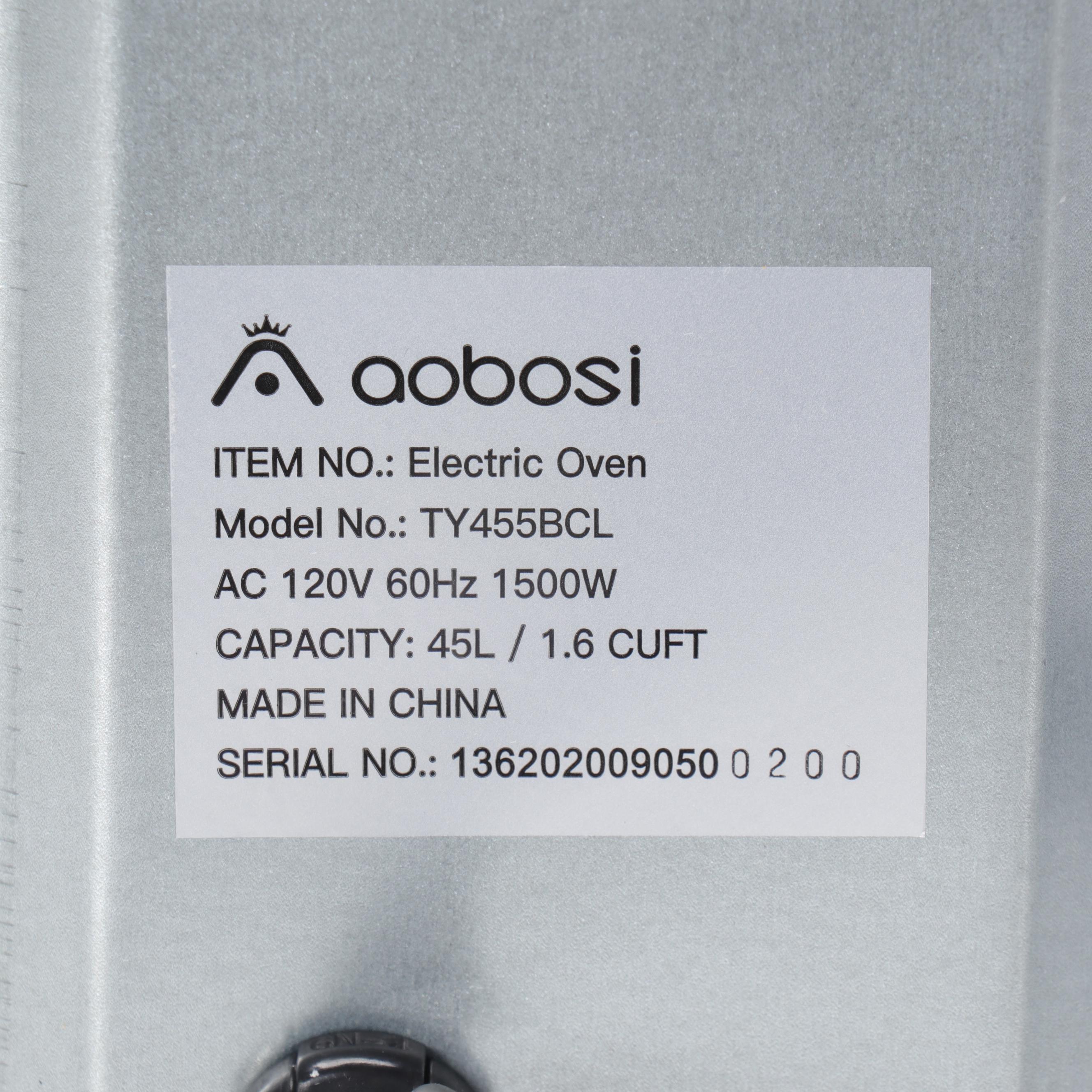 Aobosi Stainless Steel Air Fryer Toaster Oven