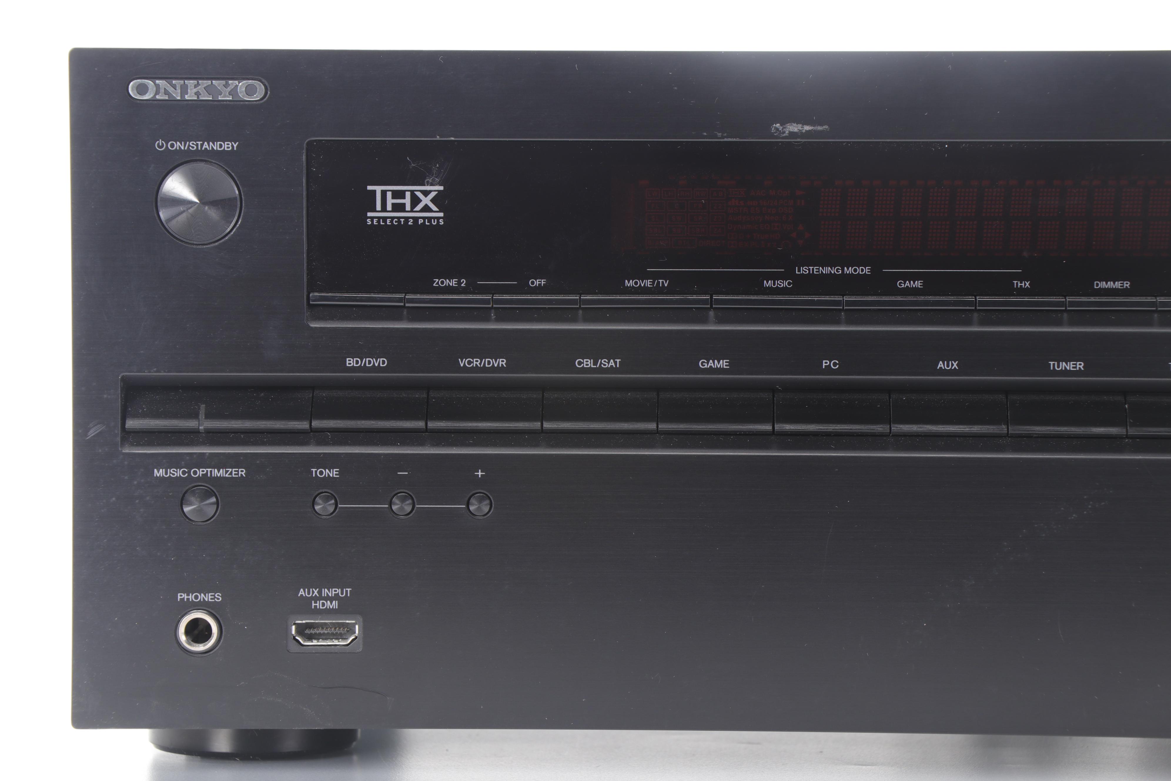 Onkyo Multi-Channel Audio Video Receiver with Remote