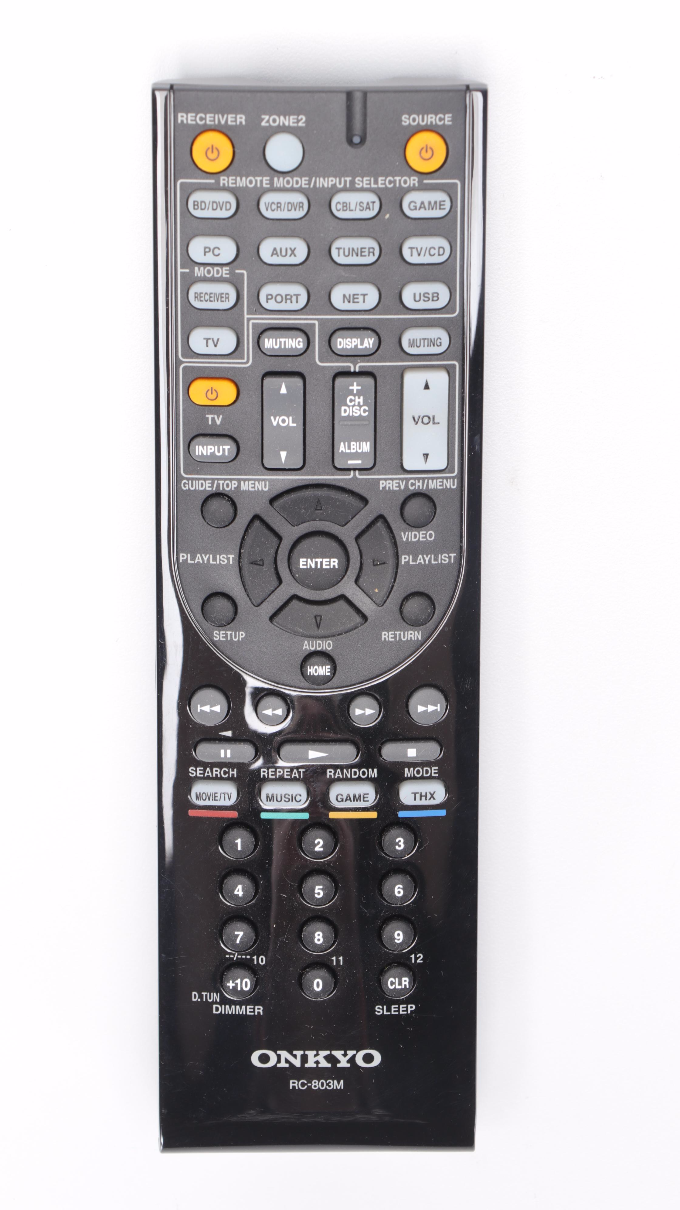 Onkyo Multi-Channel Audio Video Receiver with Remote