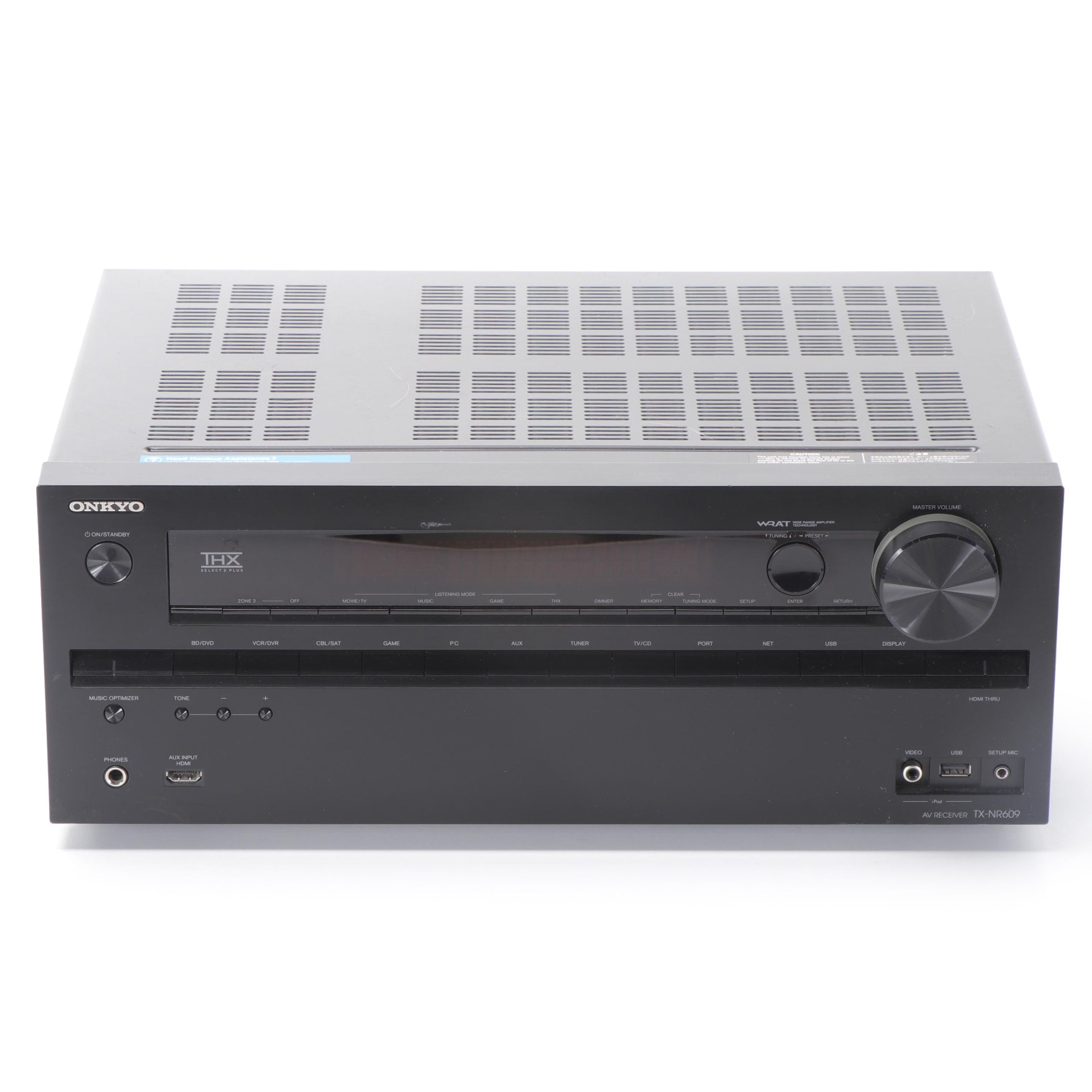 Onkyo Multi-Channel Audio Video Receiver with Remote