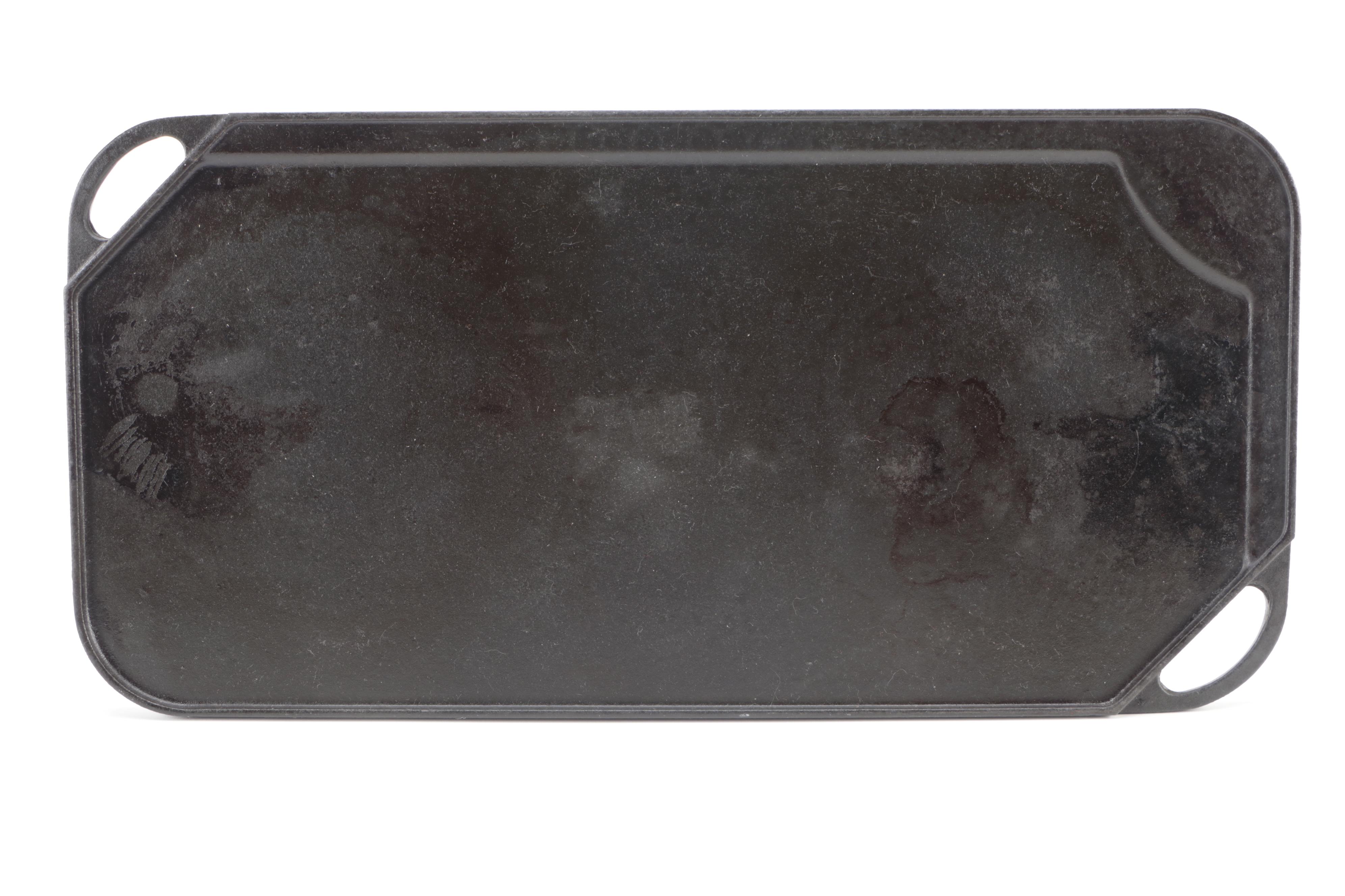 Le Creuset Cast Iron Griddle with Lodge and Wagner Cast Iron Skillets