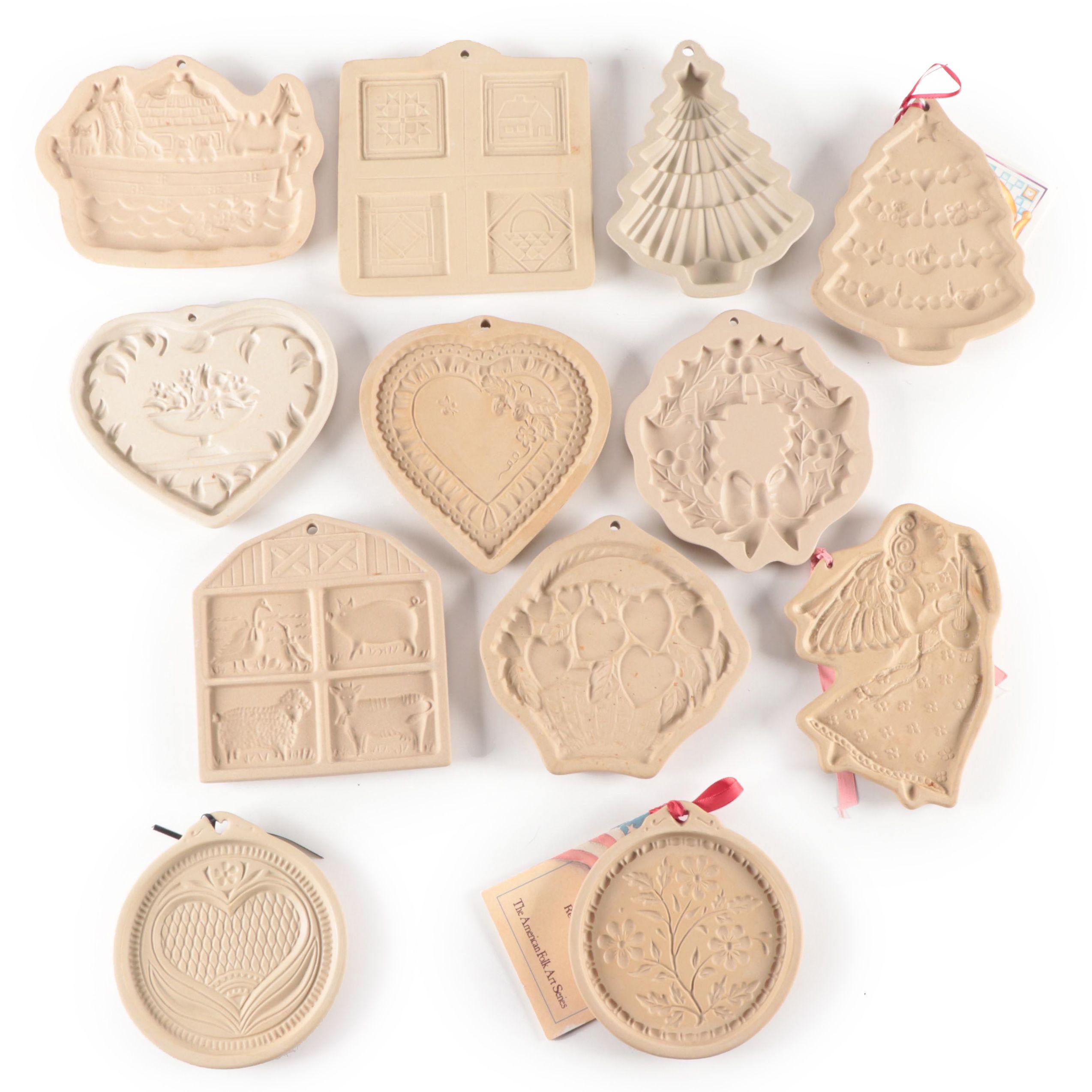 Brown Bag Cookie Art Ceramic Cookie Molds