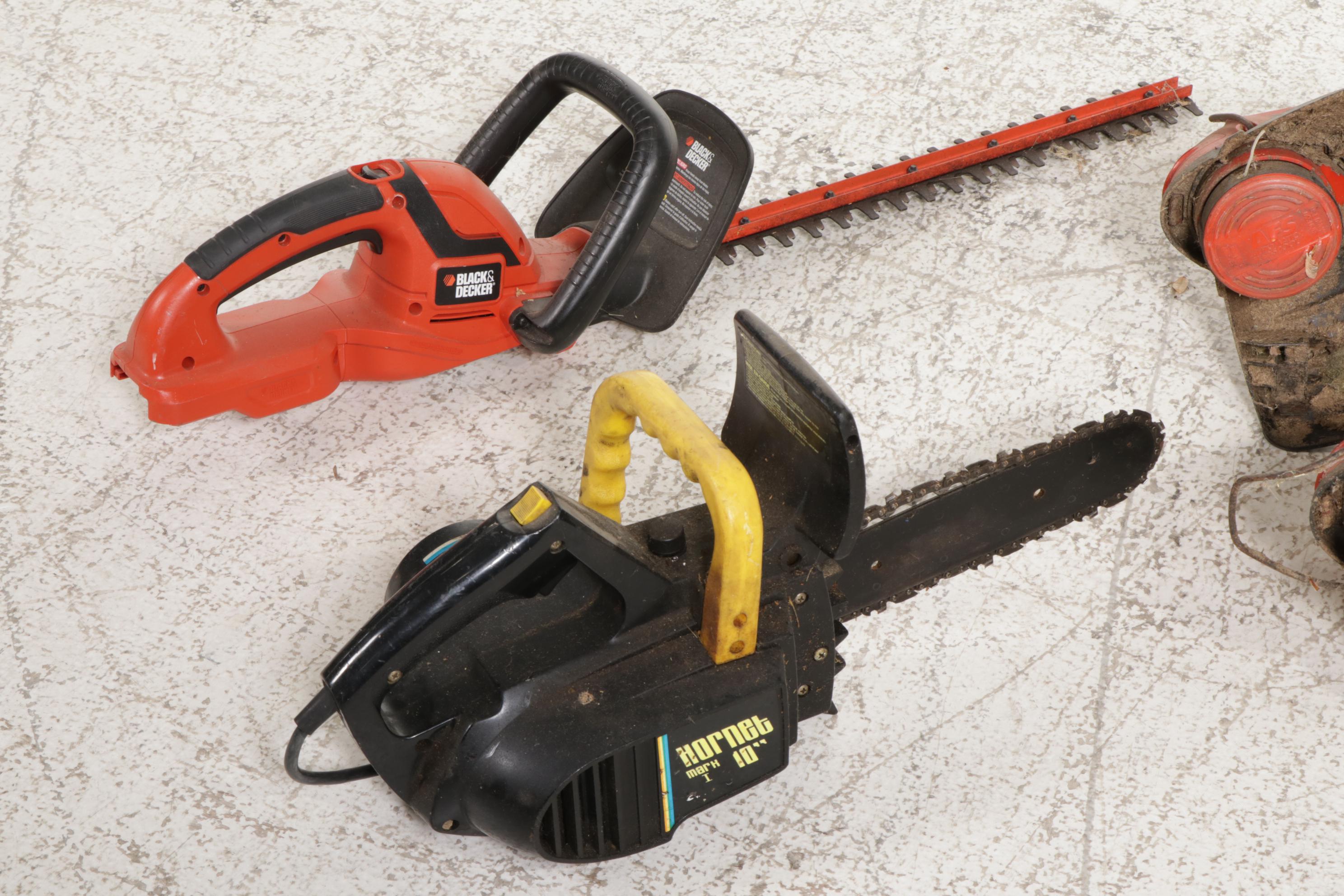 Black & Decker and Ryobi Weed Wackers, Craftsman Leaf Blower, and More