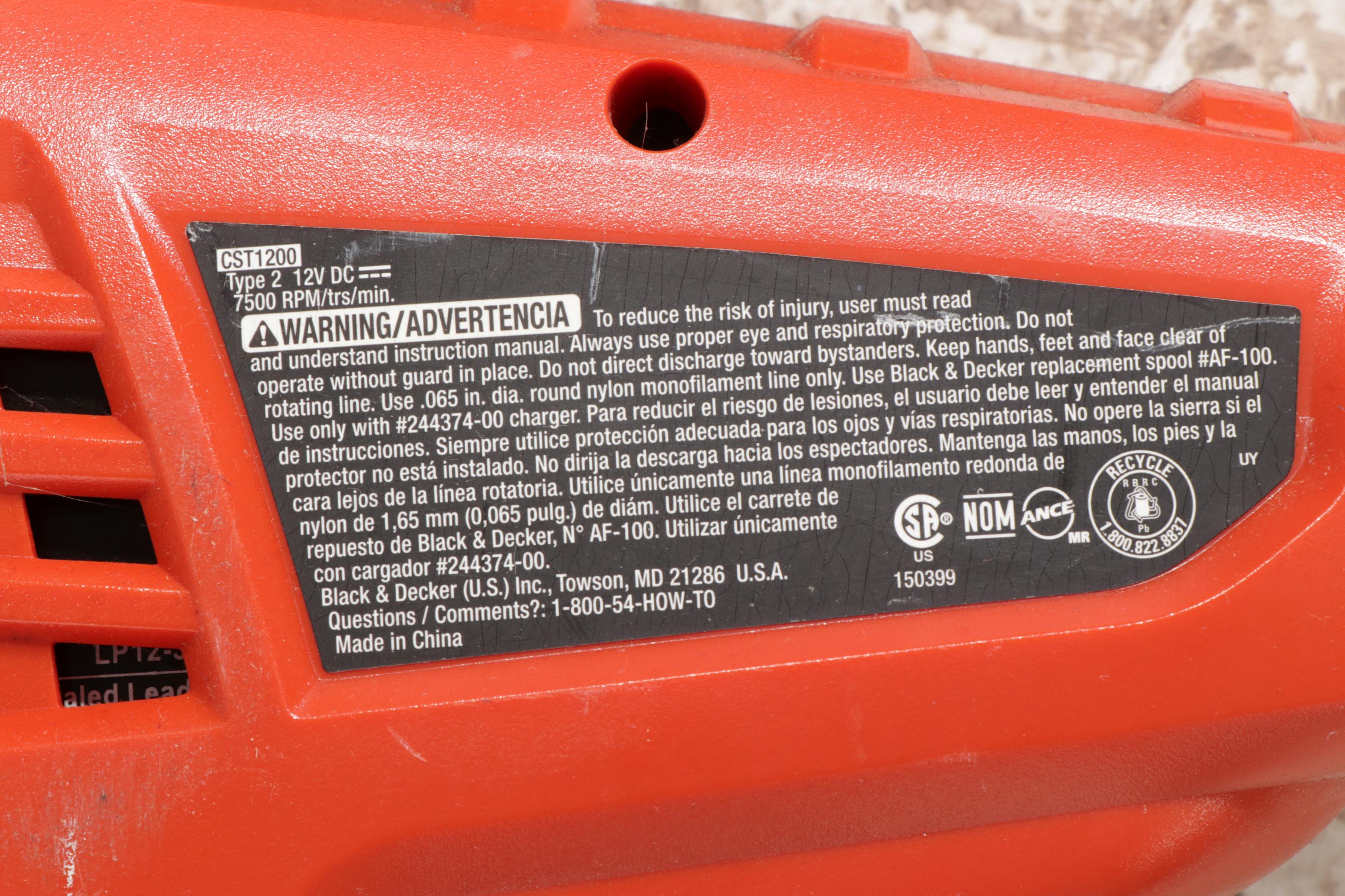 Black & Decker and Ryobi Weed Wackers, Craftsman Leaf Blower, and More