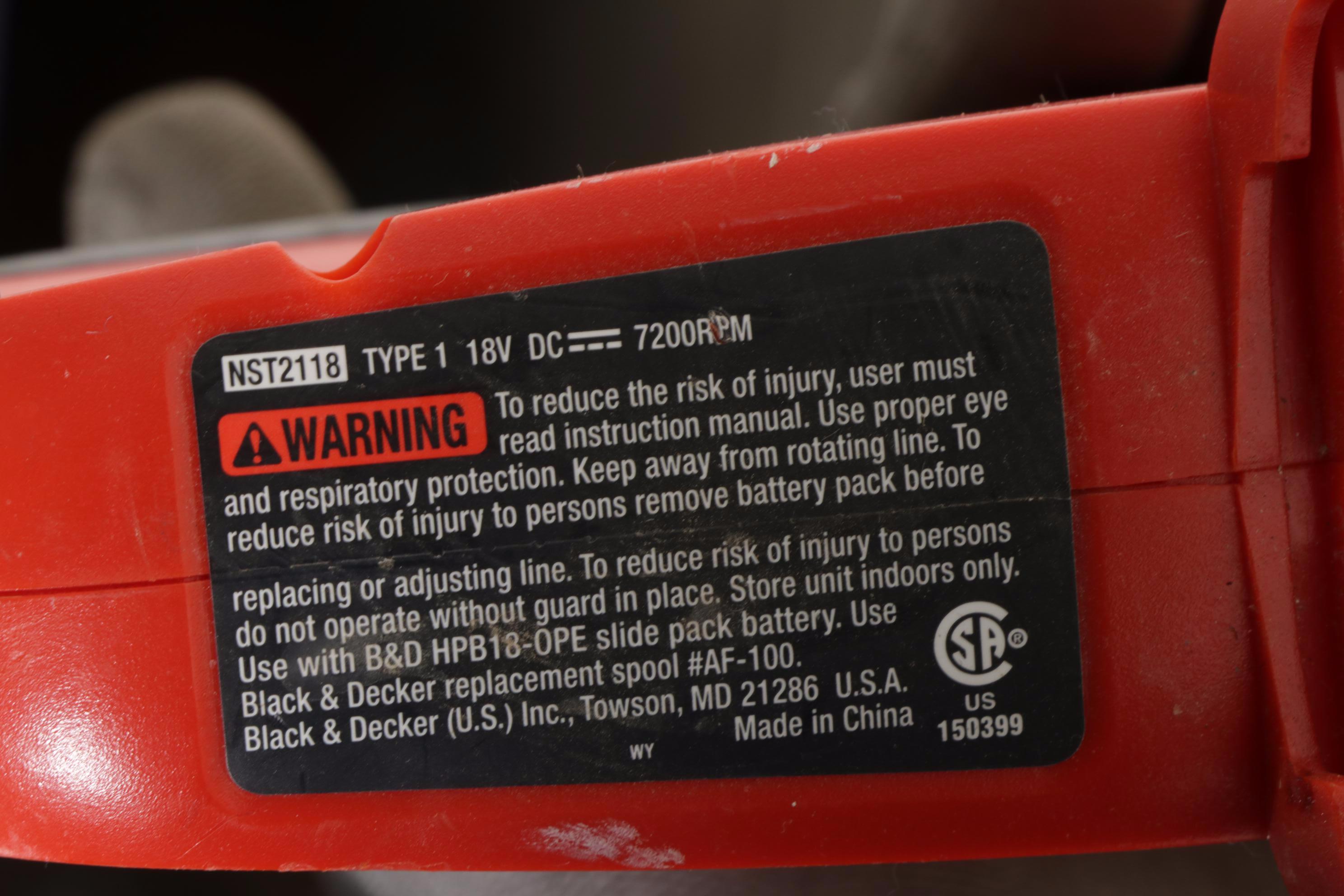 Black & Decker and Ryobi Weed Wackers, Craftsman Leaf Blower, and More