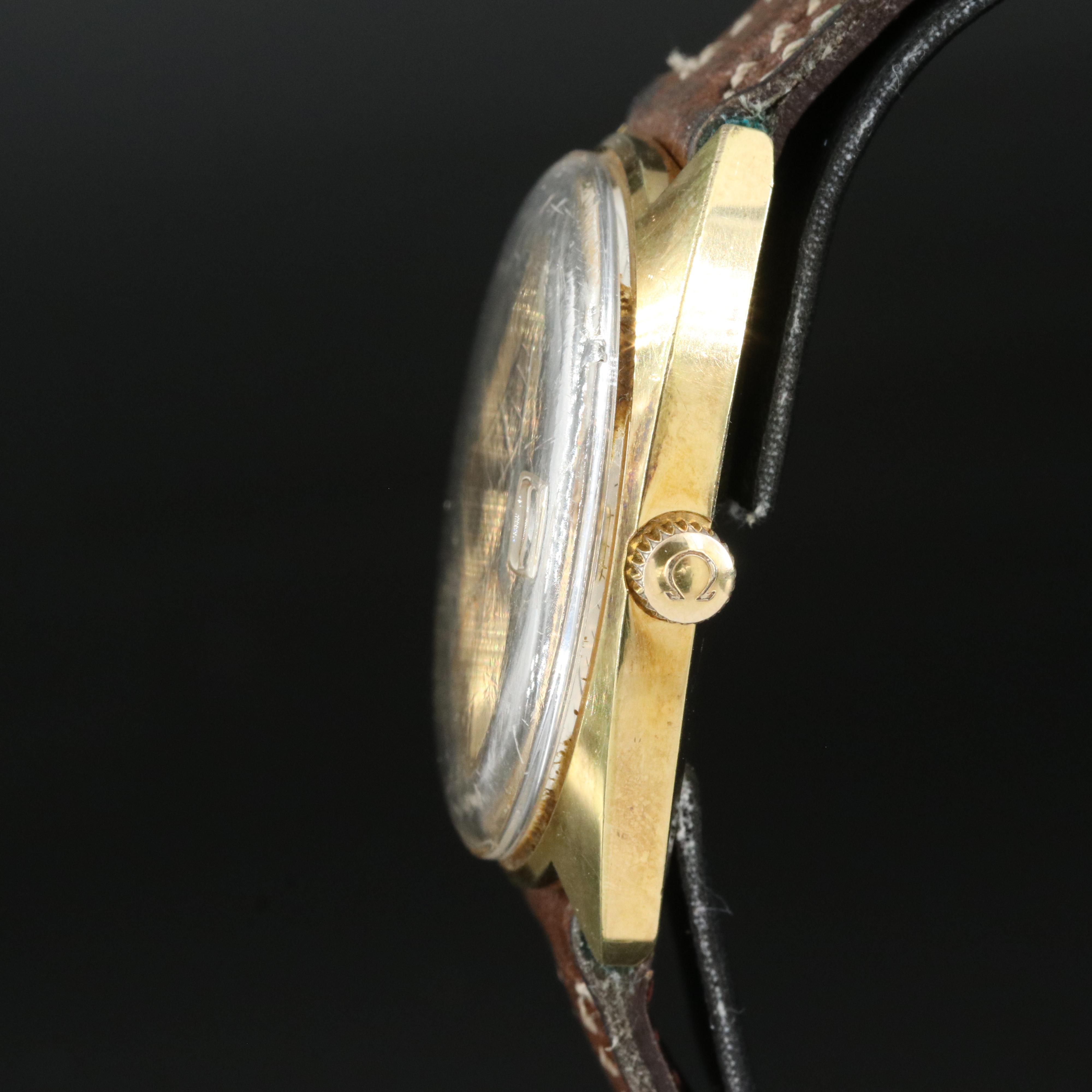 Omega Seamaster Cosmic Date Hand Wind Watch