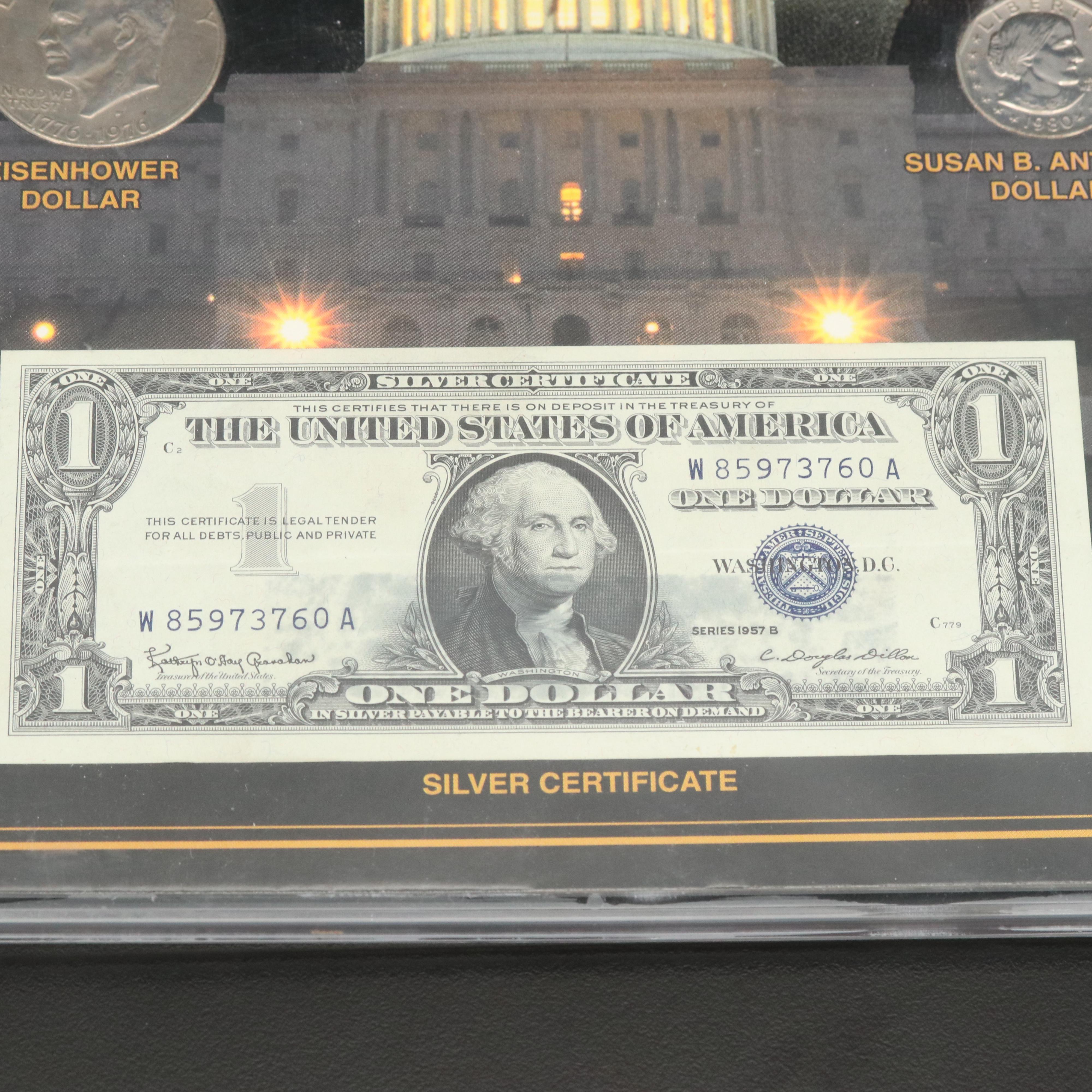 "The United States Dollar Story" Coin and Currency Set