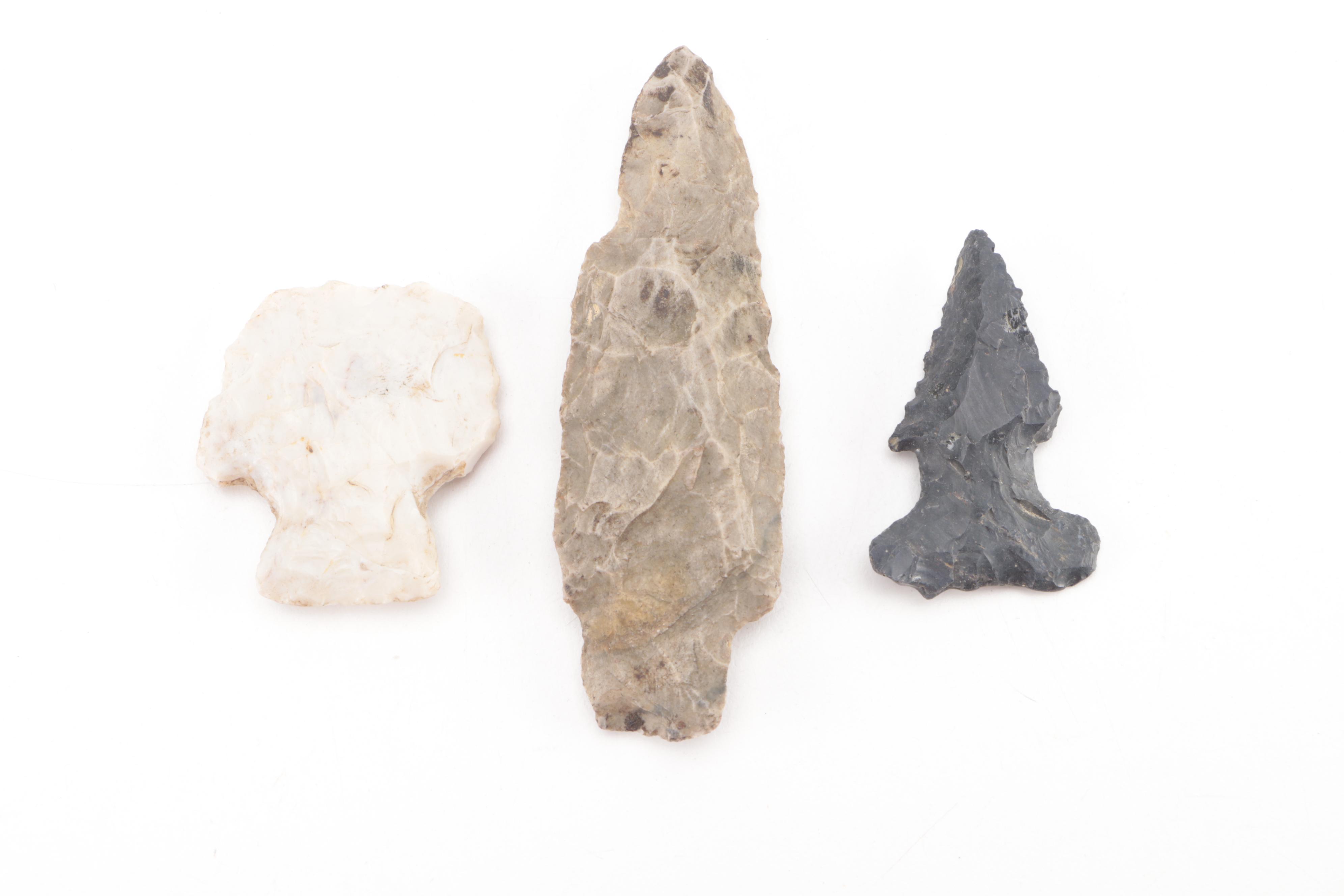 Knapped Stone Projectile Points