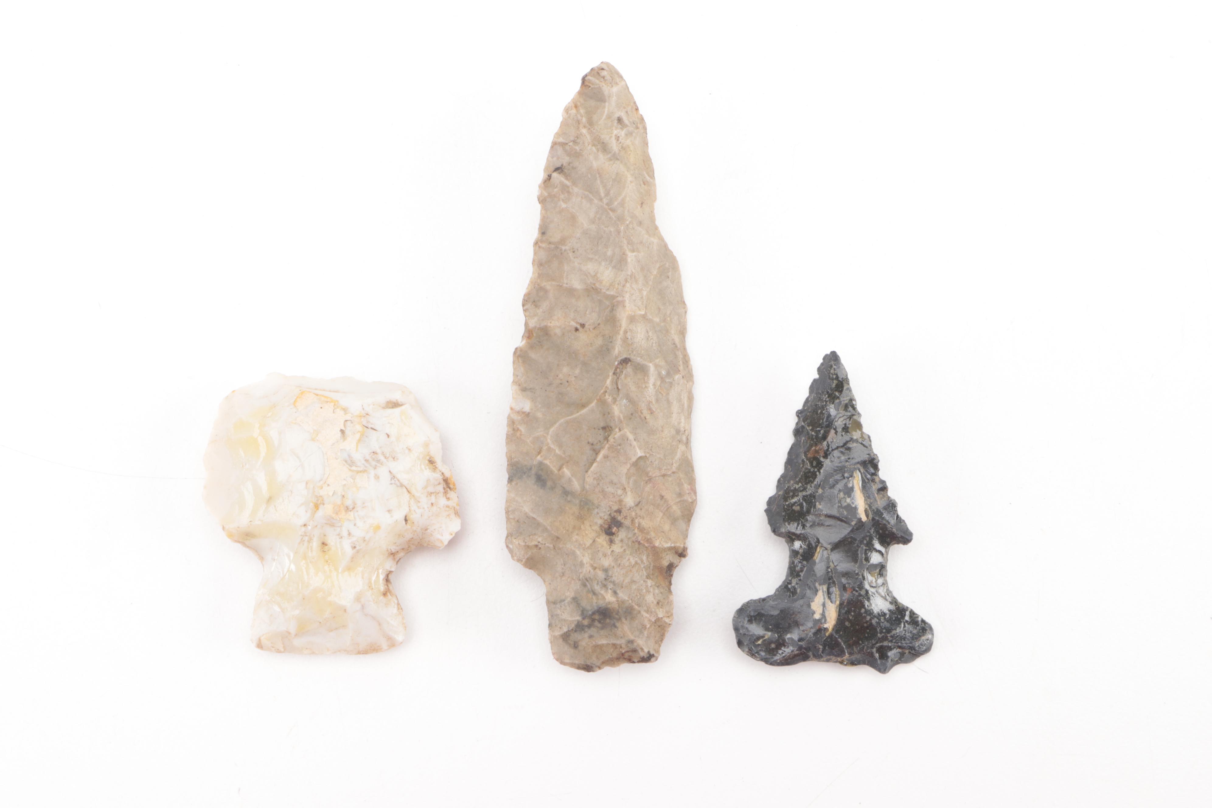 Knapped Stone Projectile Points