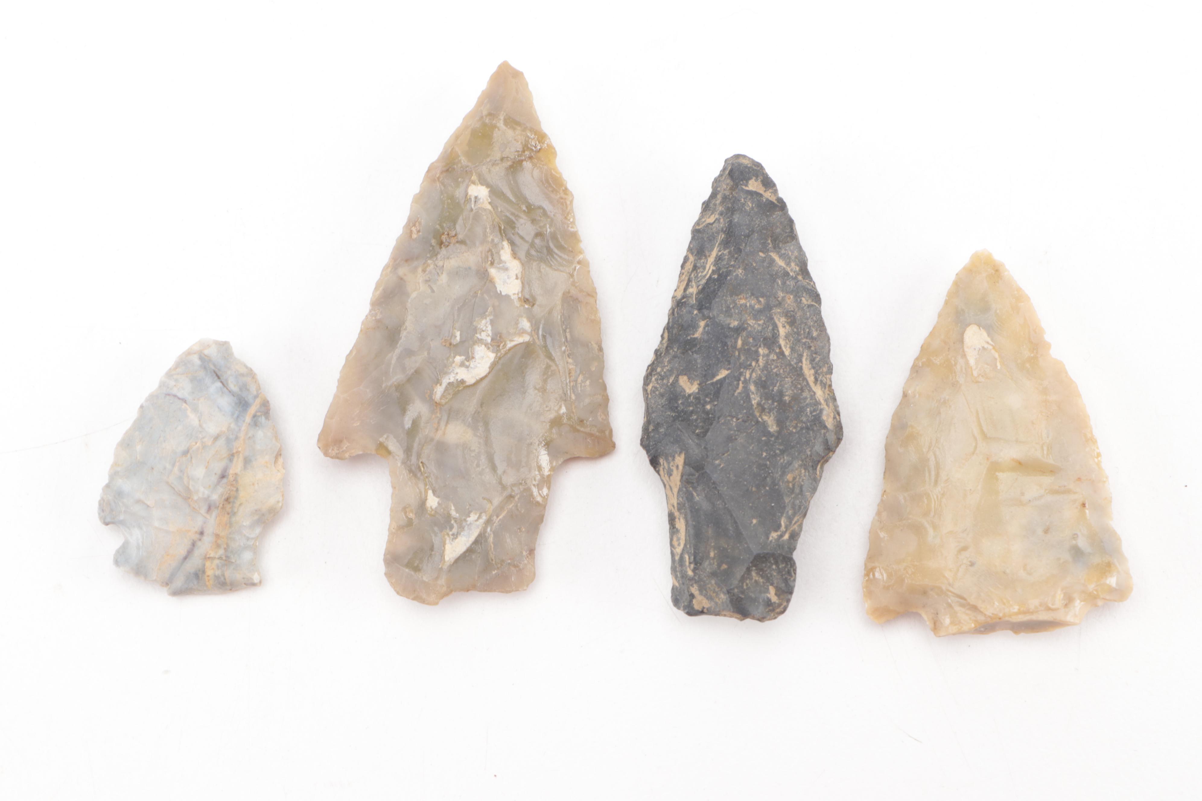 Knapped Stone Projectile Points