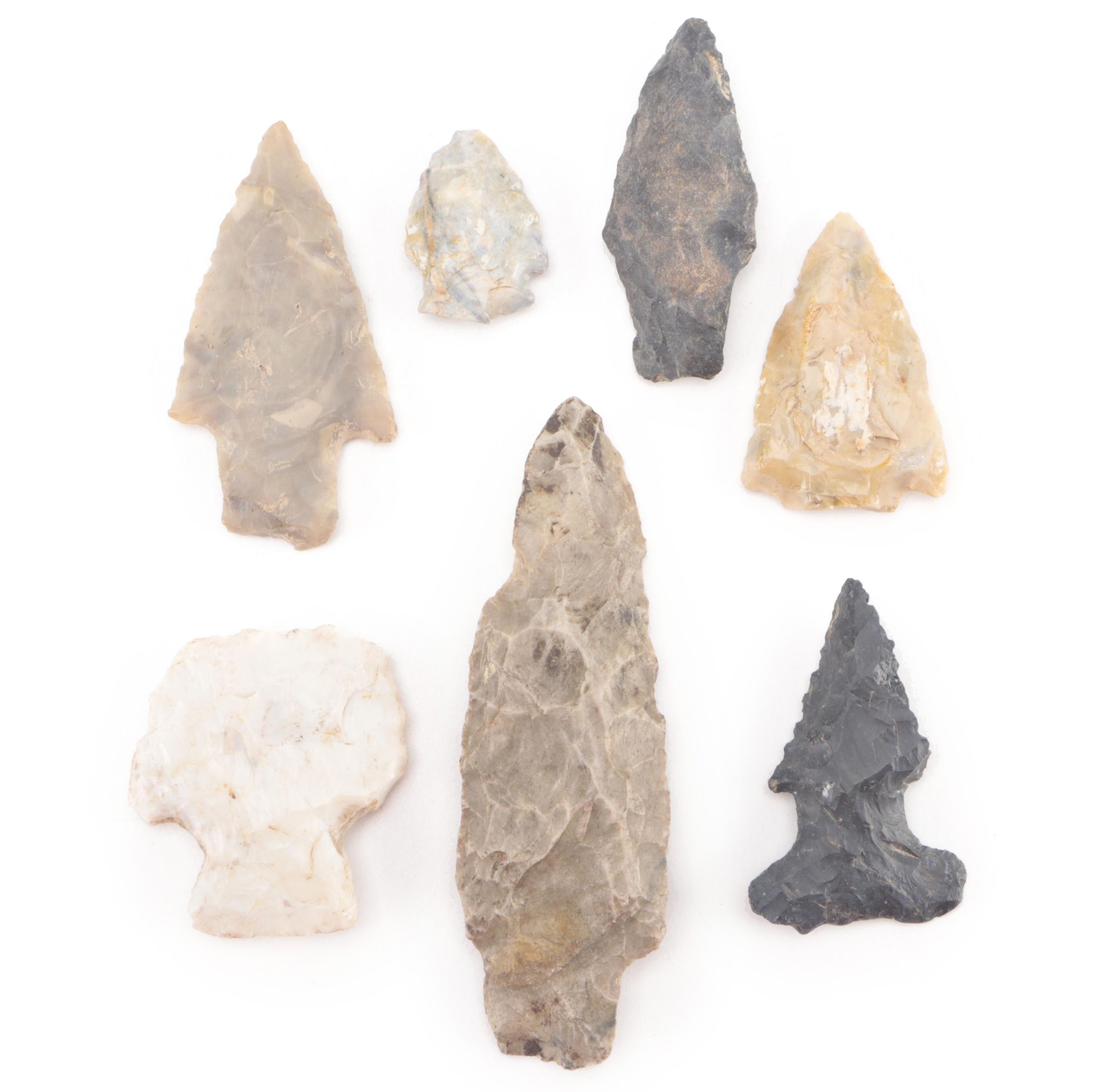 Knapped Stone Projectile Points