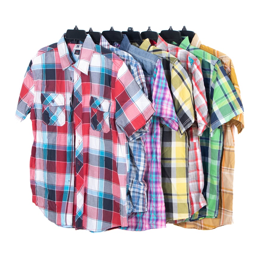 Men's Murano, Imperious, PJ Mark, and Shmack Short Sleeve Shirts