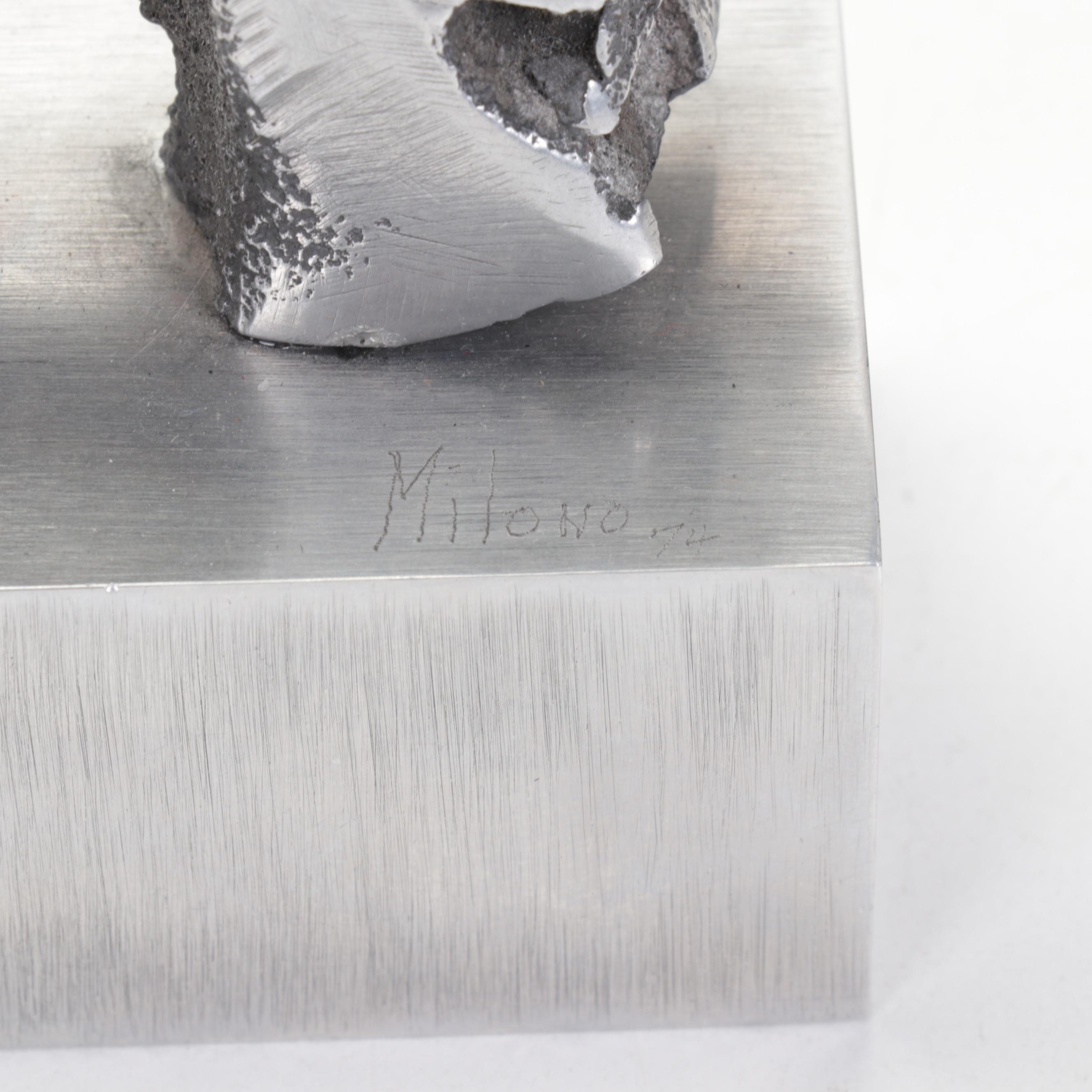 Maggie Milono Abstract Aluminum Sculpture, 1974