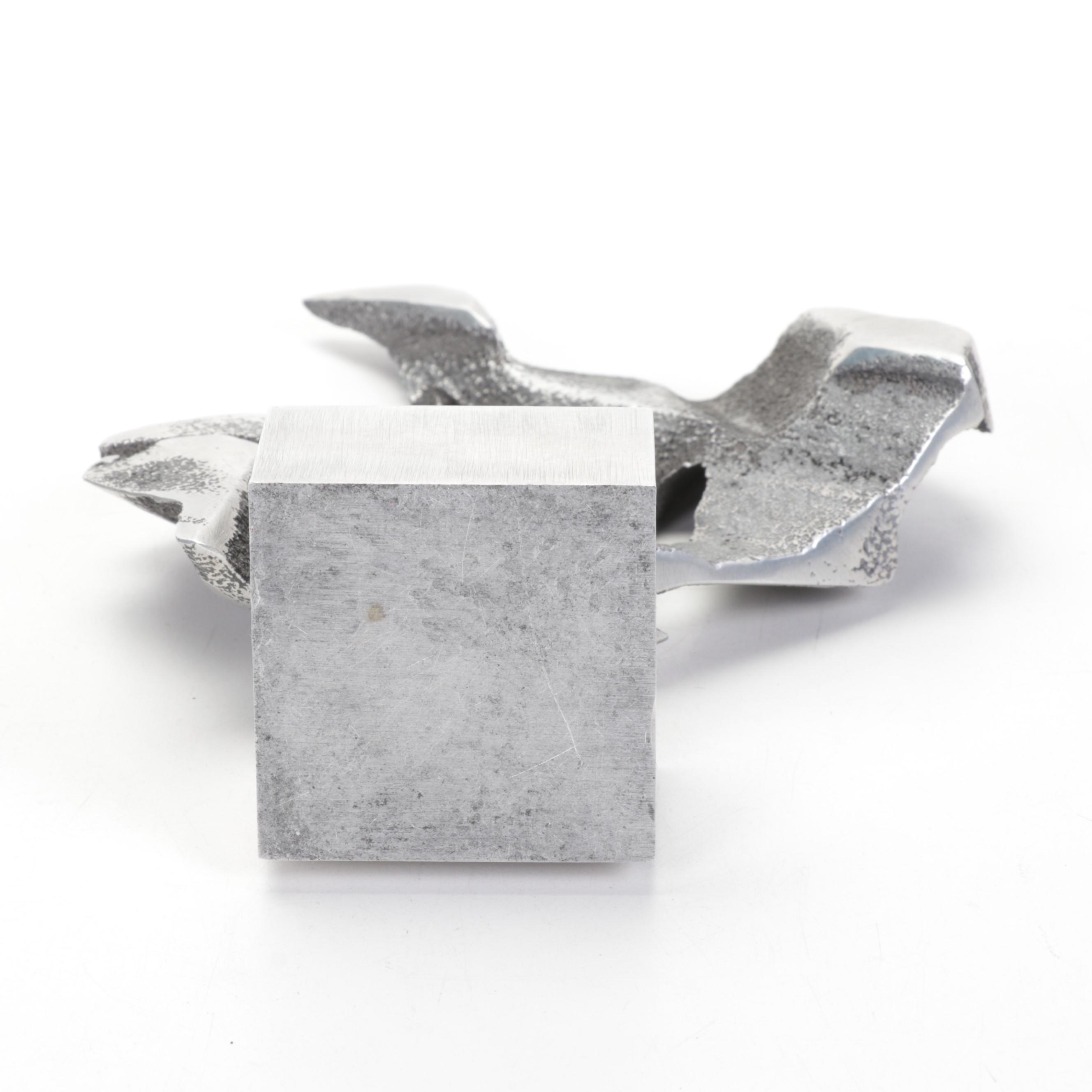 Maggie Milono Abstract Aluminum Sculpture, 1974