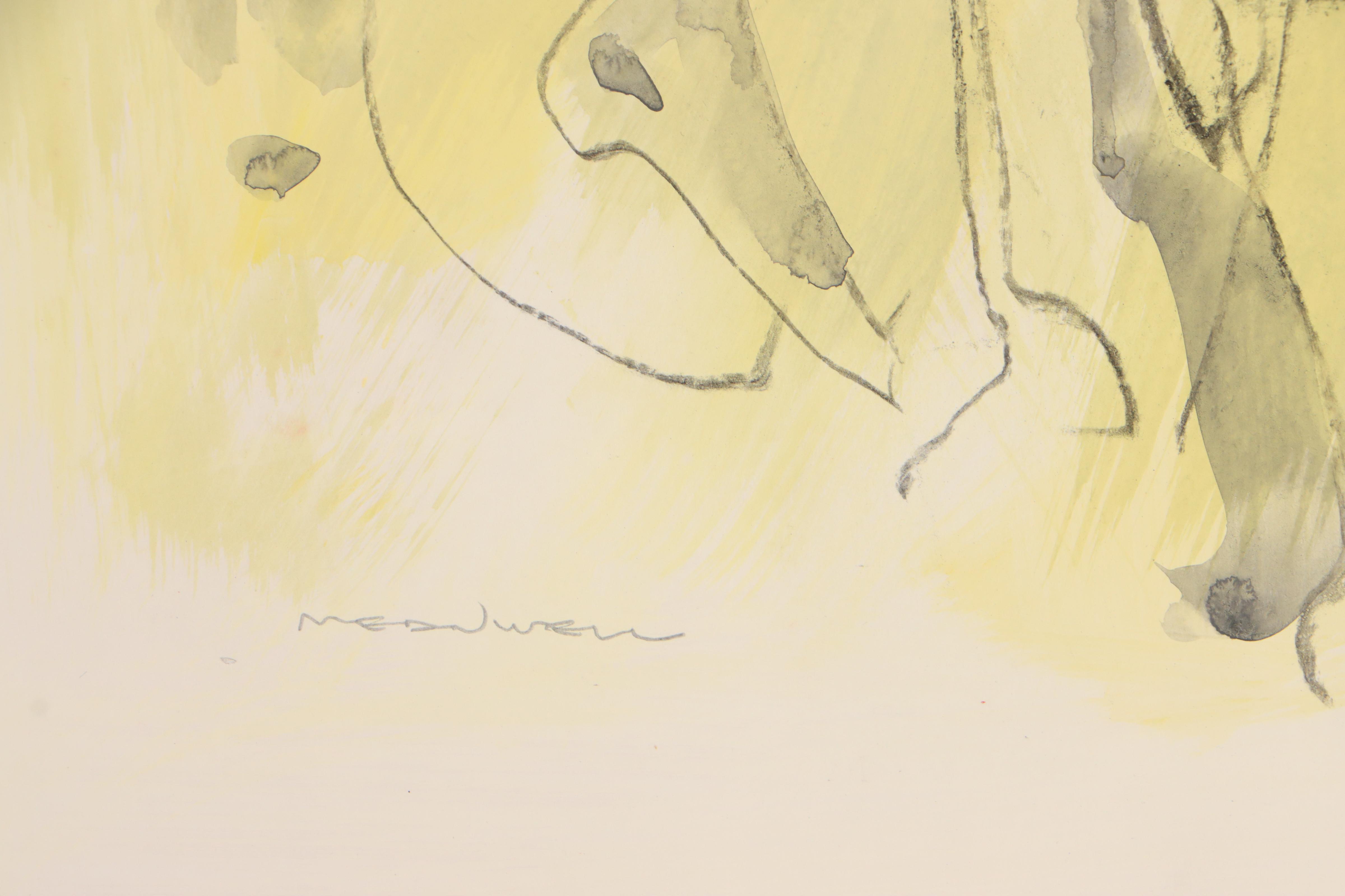 Jack Meanwell Figurative Watercolor Painting