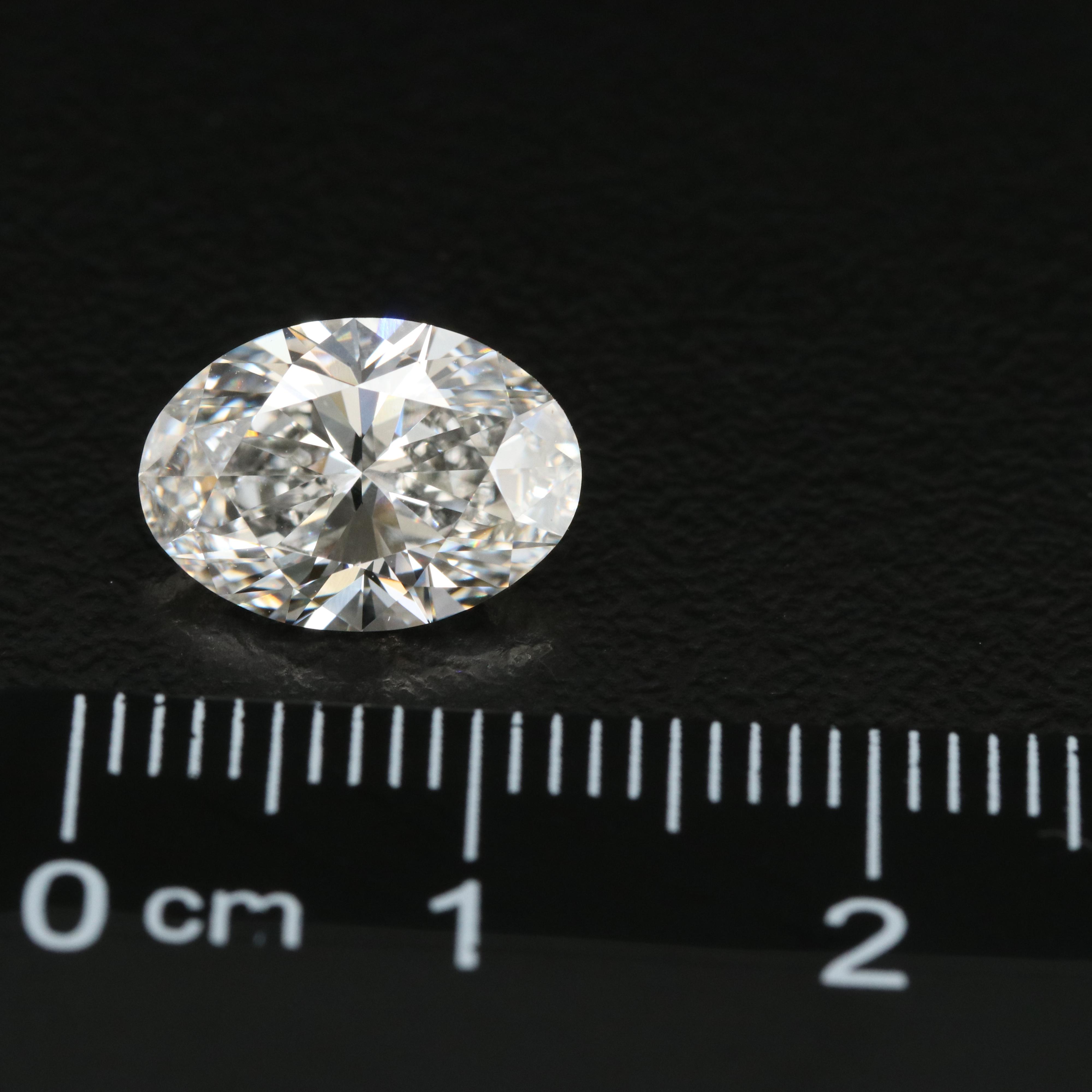 Loose 3.05 CT Lab Grown Diamond with IGI Report