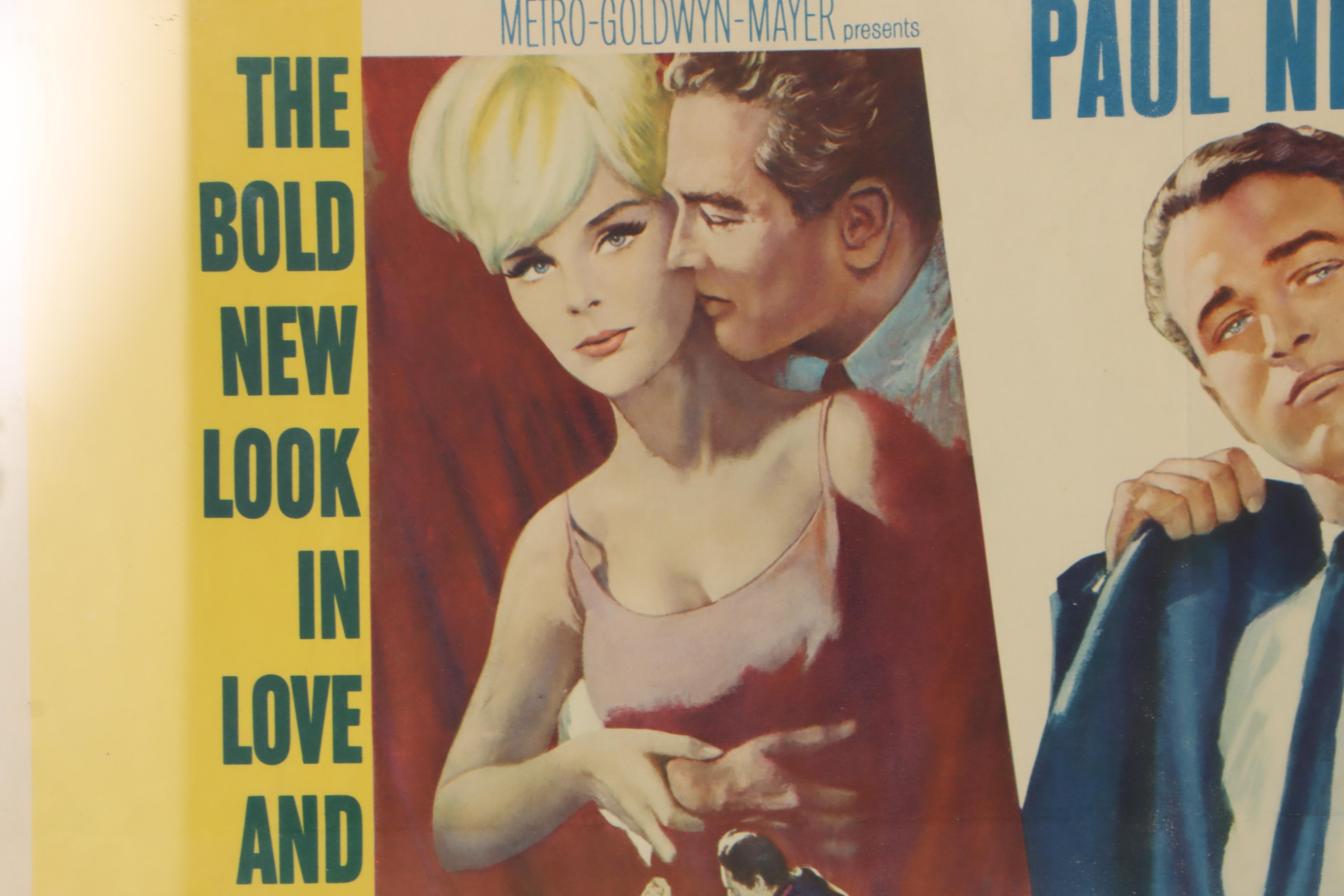 Paul Newman in "The Prize" Theatrical Film Release Poster, 1963