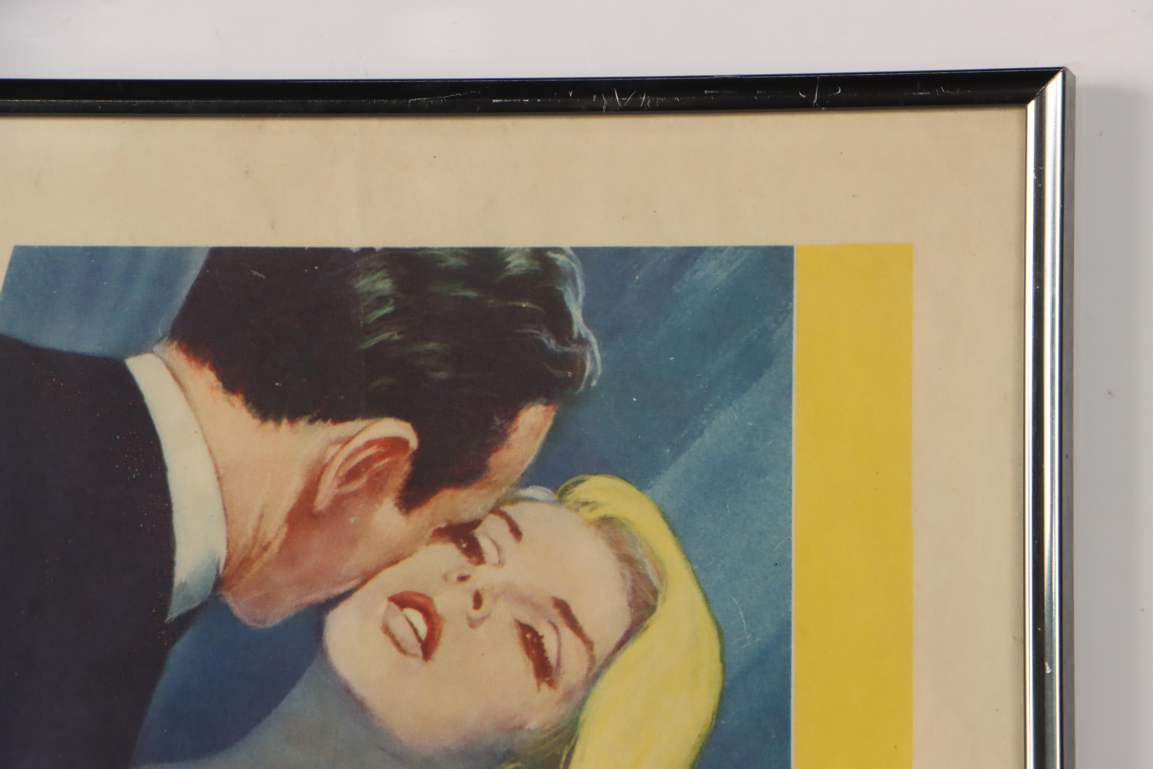 Paul Newman in "The Prize" Theatrical Film Release Poster, 1963