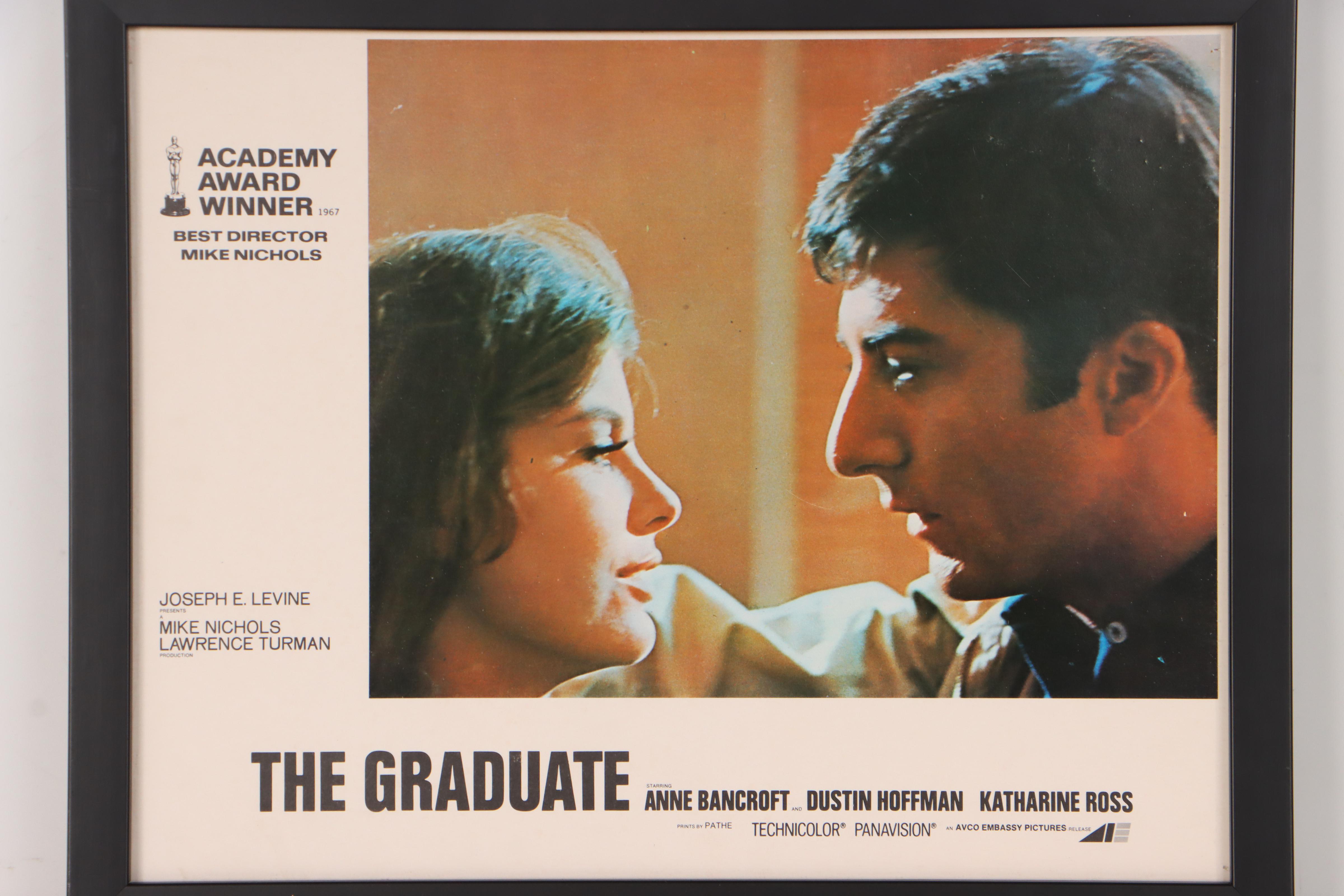 Anne Bancroft in "The Graduate" Film Release Poster, 1967
