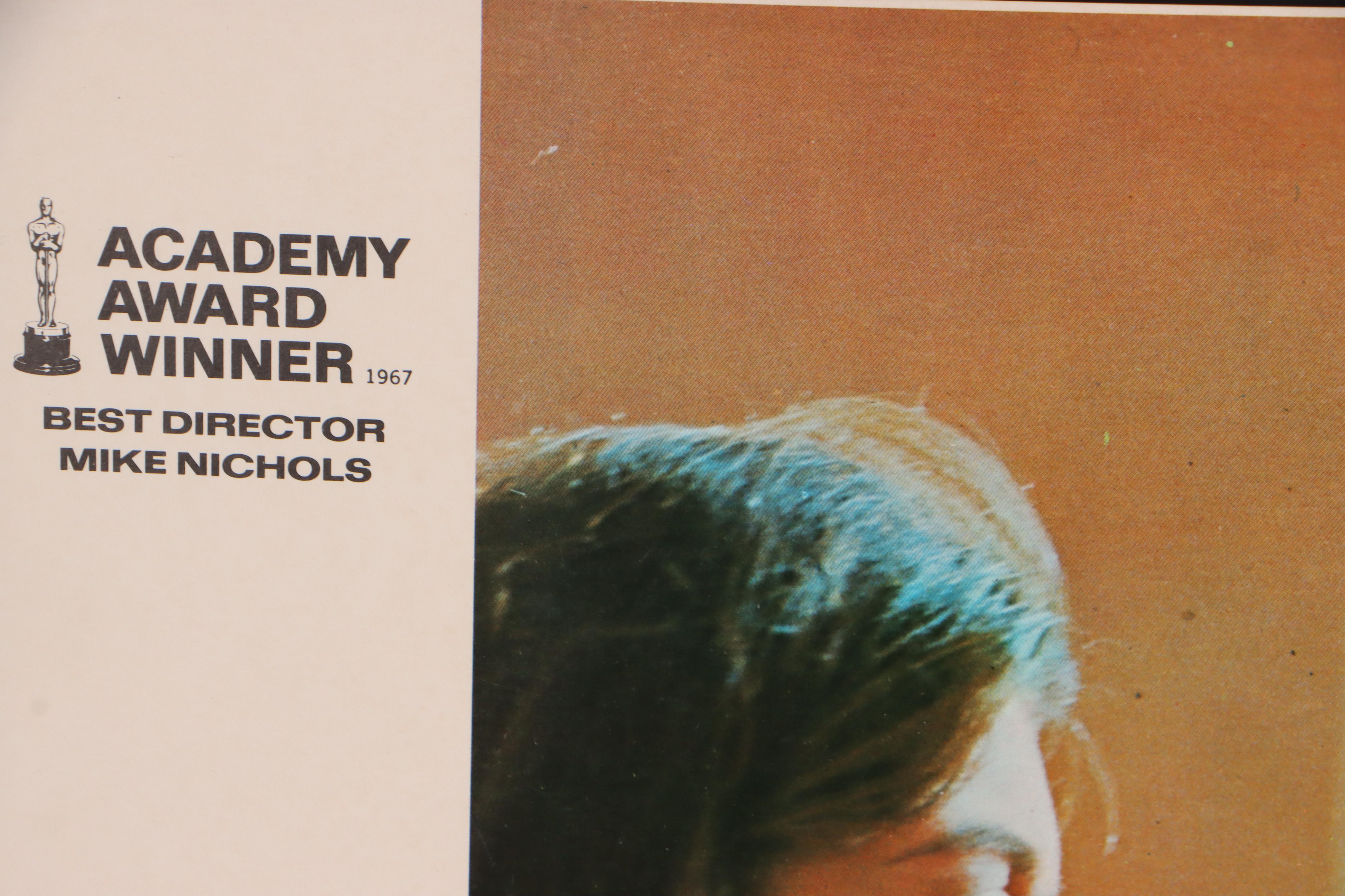 Anne Bancroft in "The Graduate" Film Release Poster, 1967