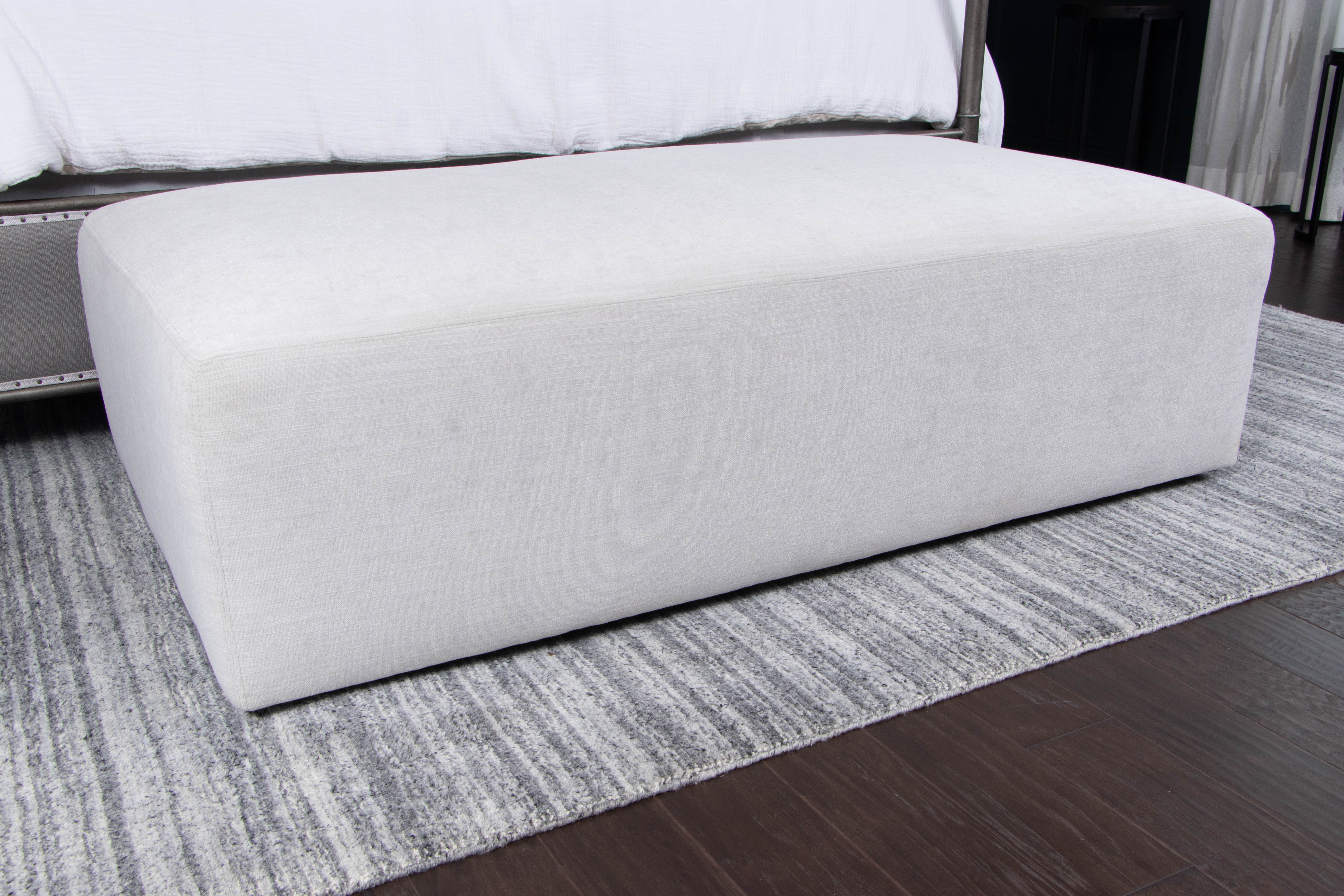 Miles Oversized Rectangular Upholstered Ottoman
