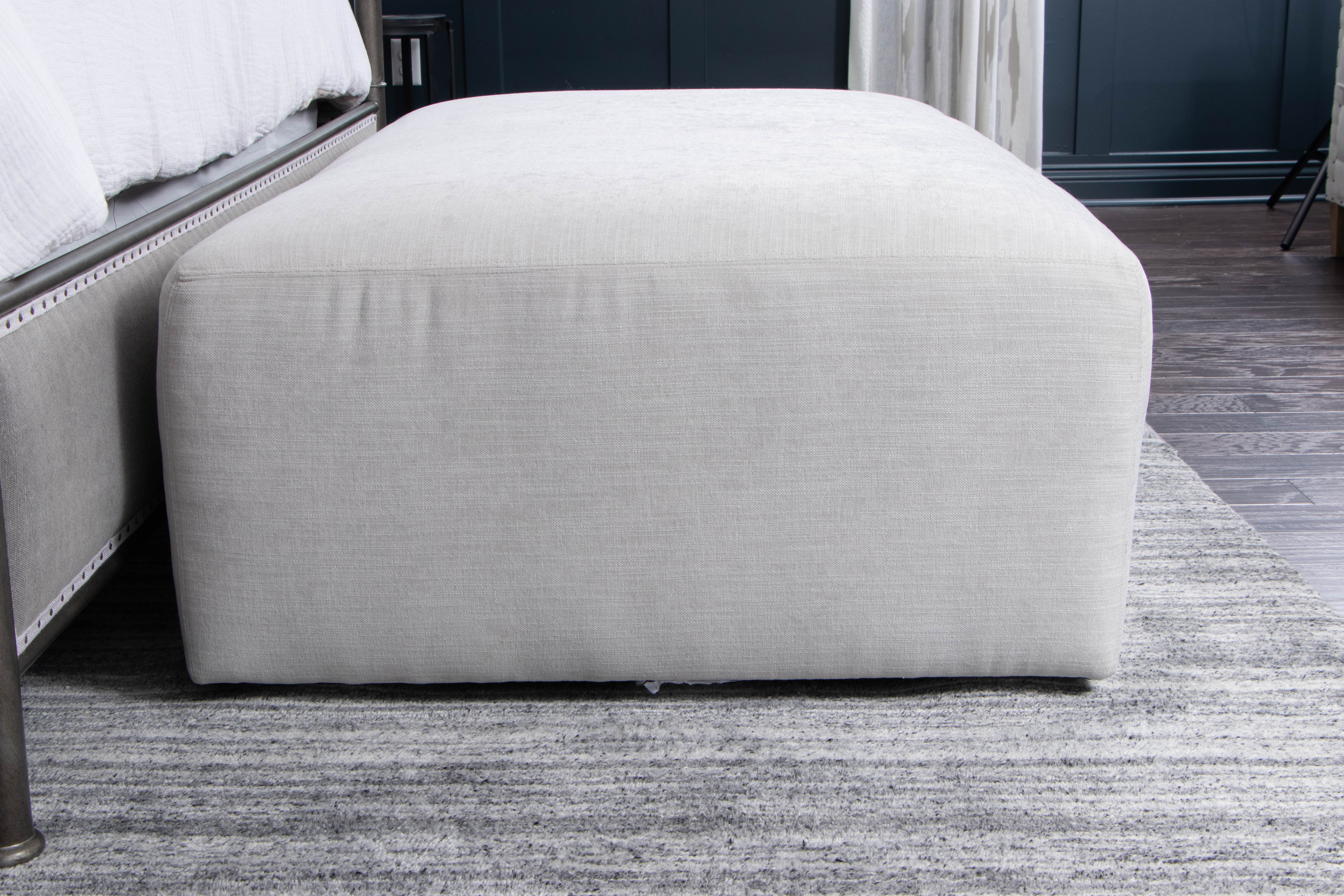 Miles Oversized Rectangular Upholstered Ottoman