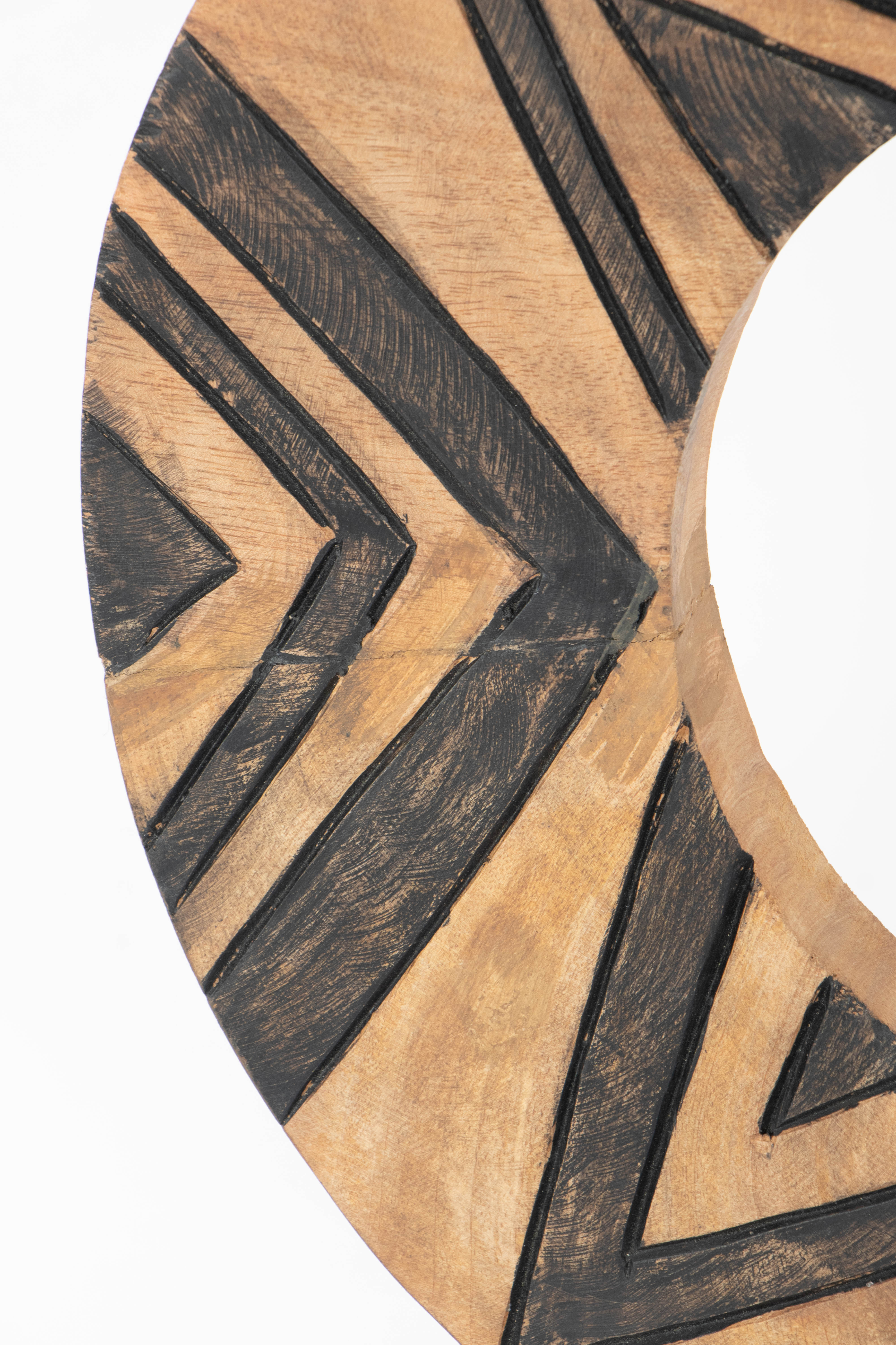 Decorative Carved Wood Tabletop Decor