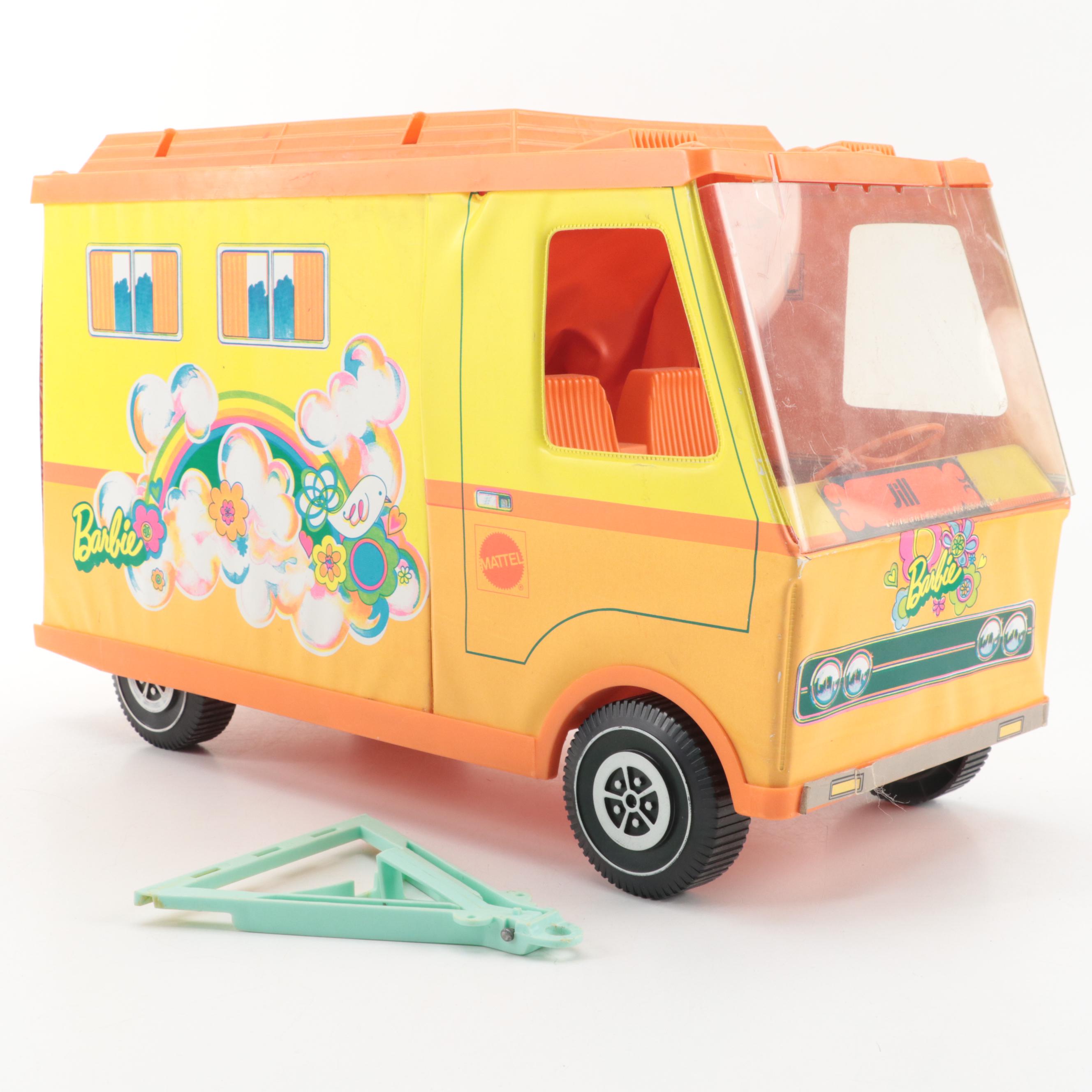 Mattel Barbie "Country Camper" and "Camp Out Tend" Play Sets with Accessories