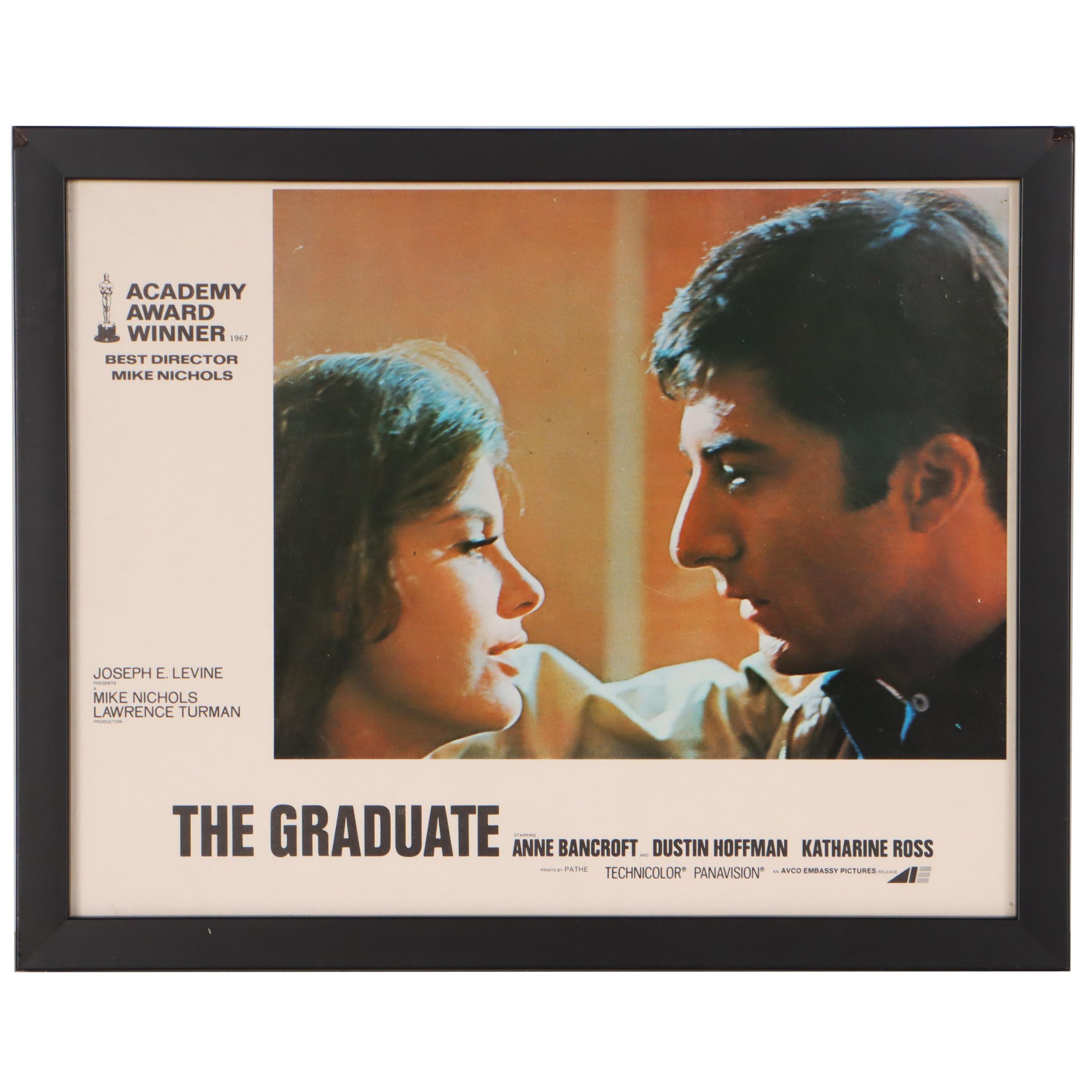 Anne Bancroft in "The Graduate" Film Release Poster, 1967