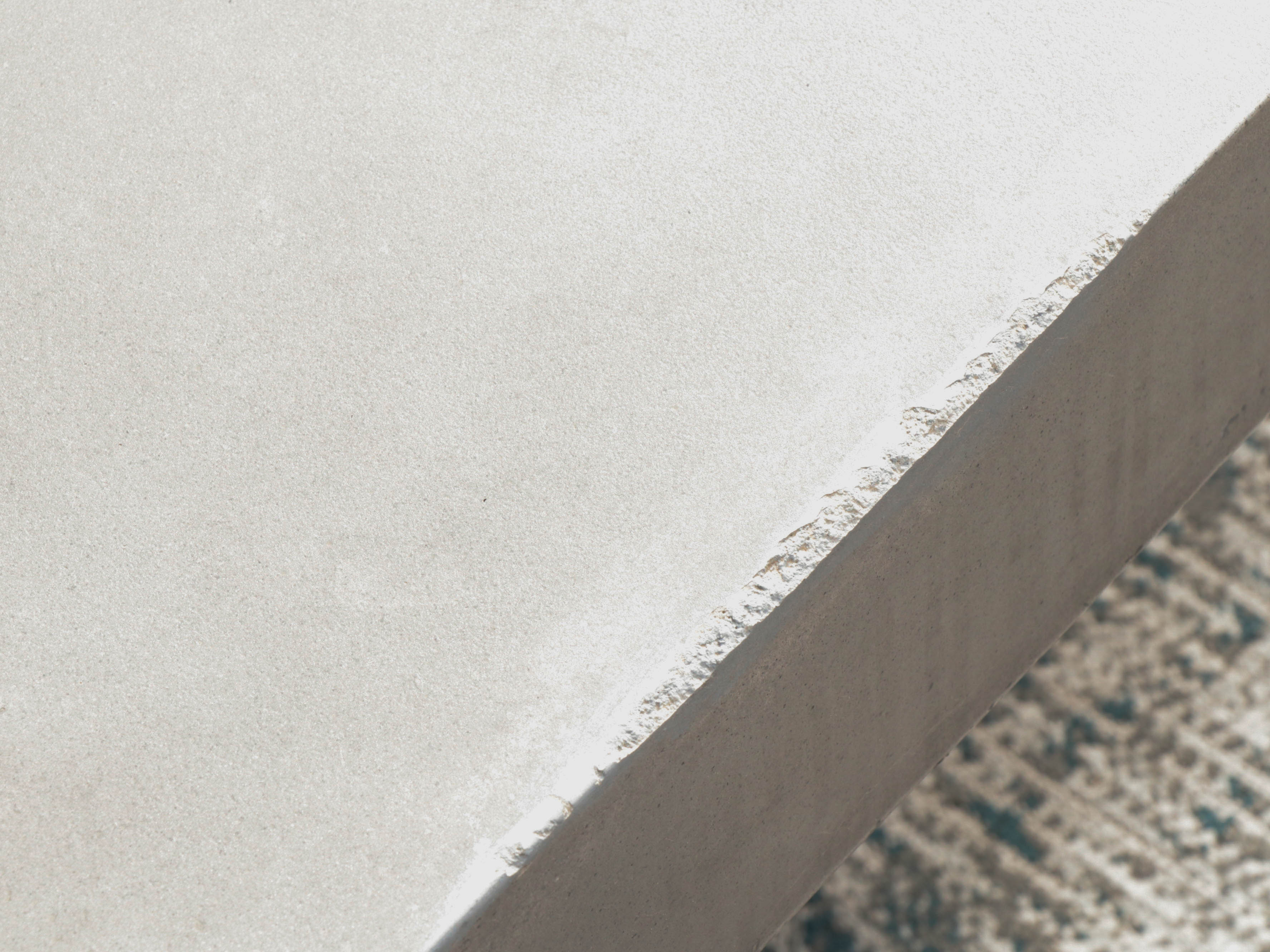 Contemporary Floating Slab Concrete Patio Table