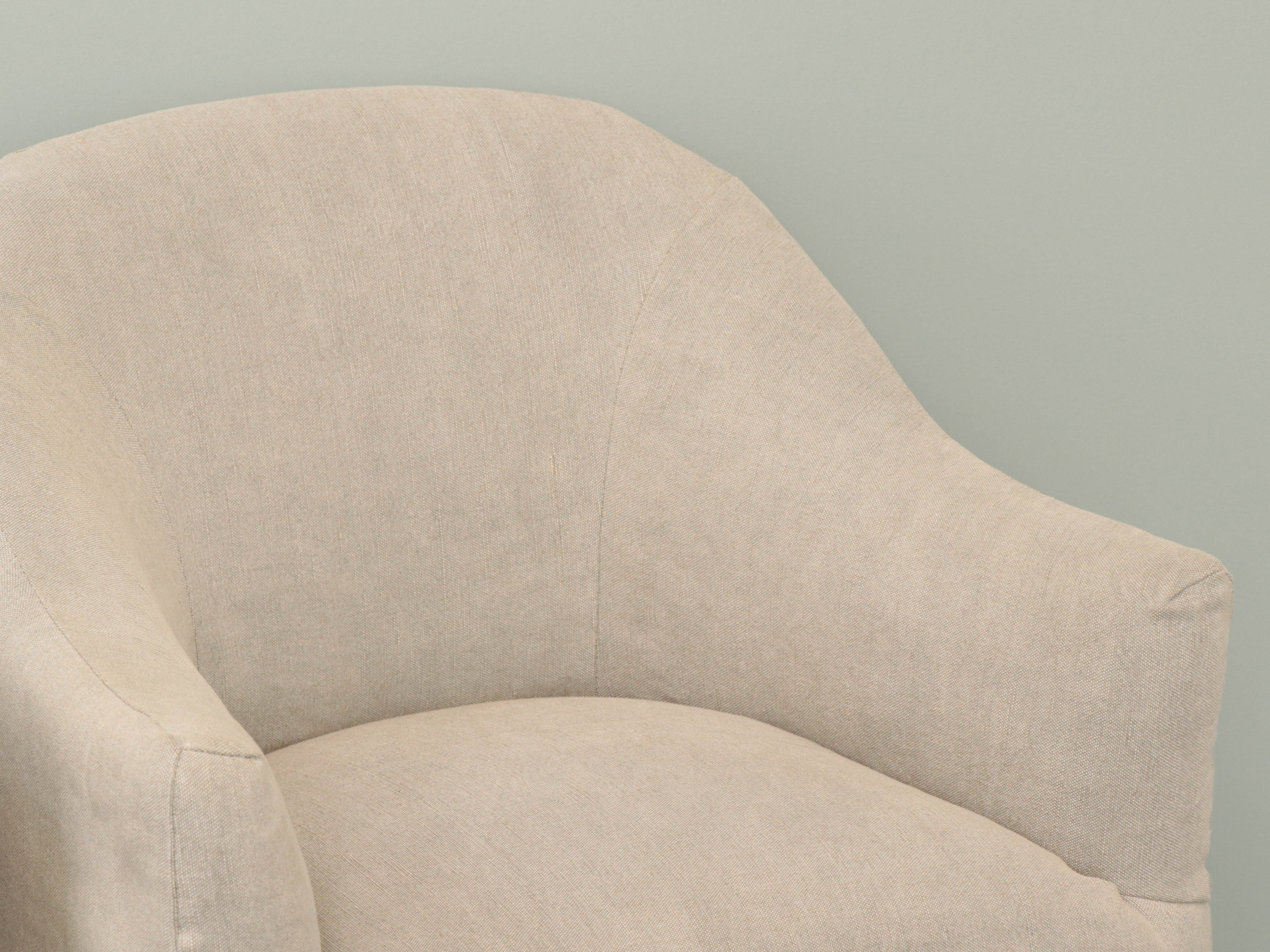 Pair of Four Hands Kensington Collection Cove Linen-Upholstered Dining Chairs