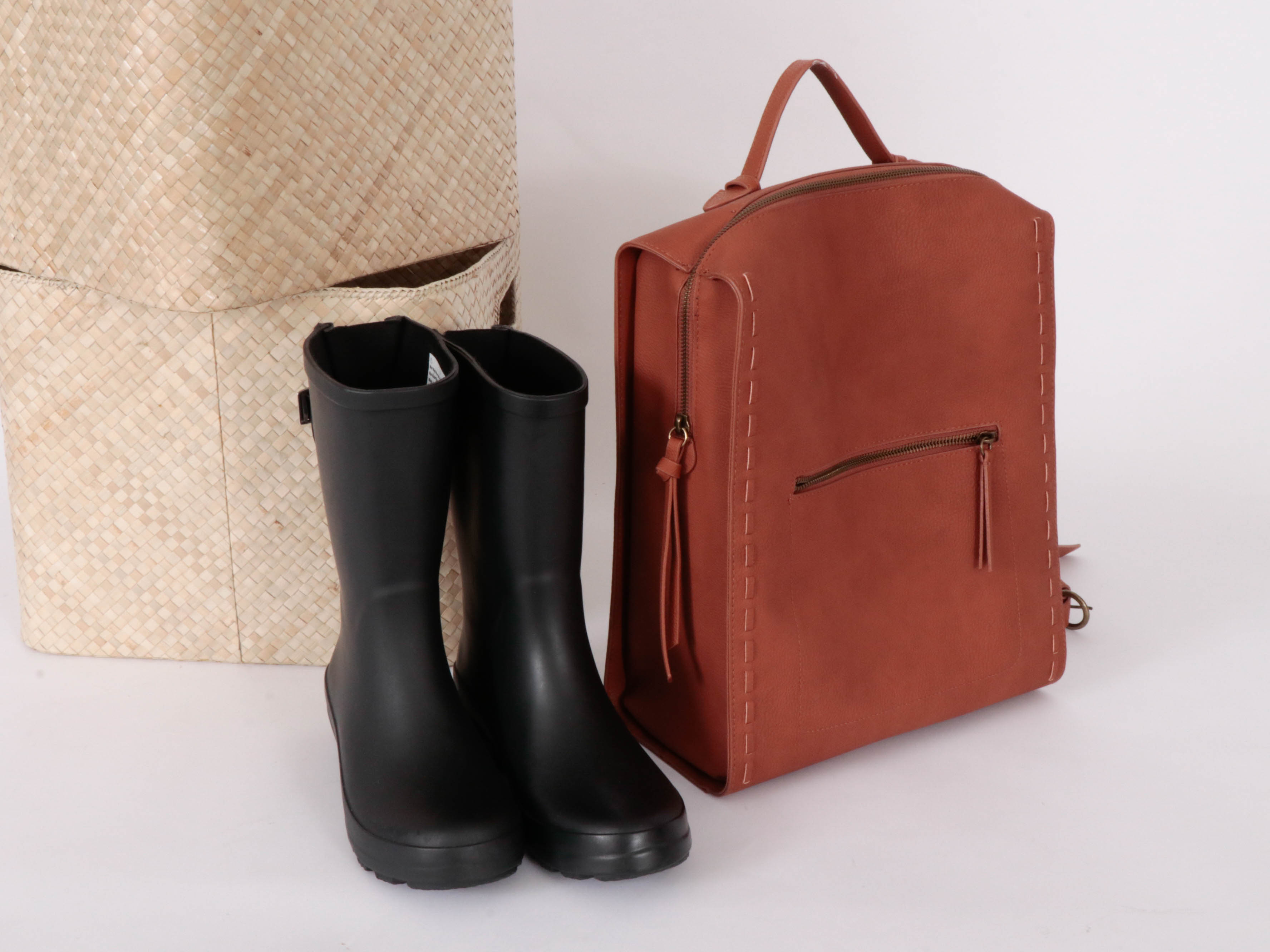 Woven Storage Bins, Backpack and Boots Featuring Target and Universal Thread