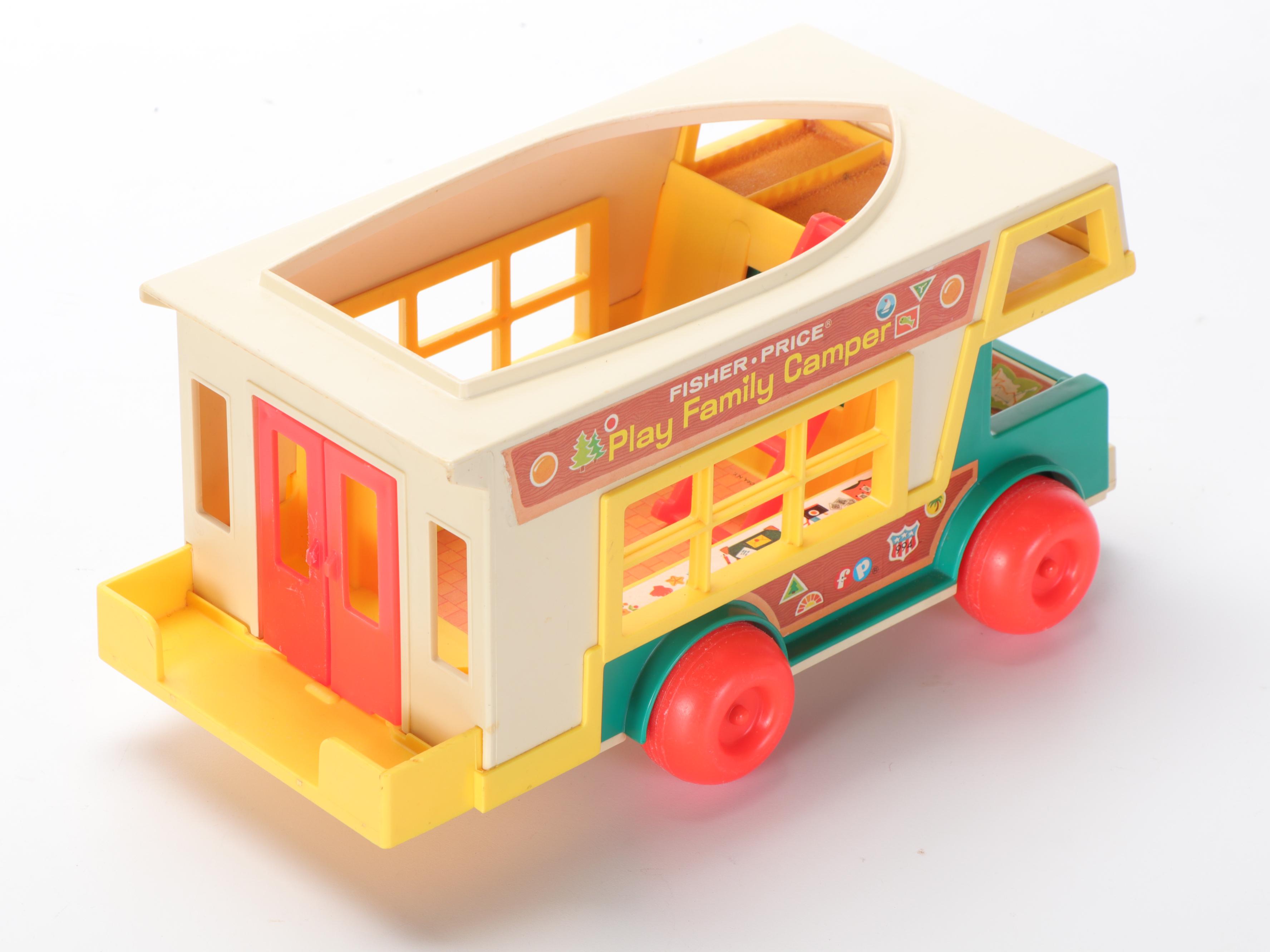 Fisher-Price Family Camper, Family Farm, and Other Pretend Play Toys, Mid-20th C