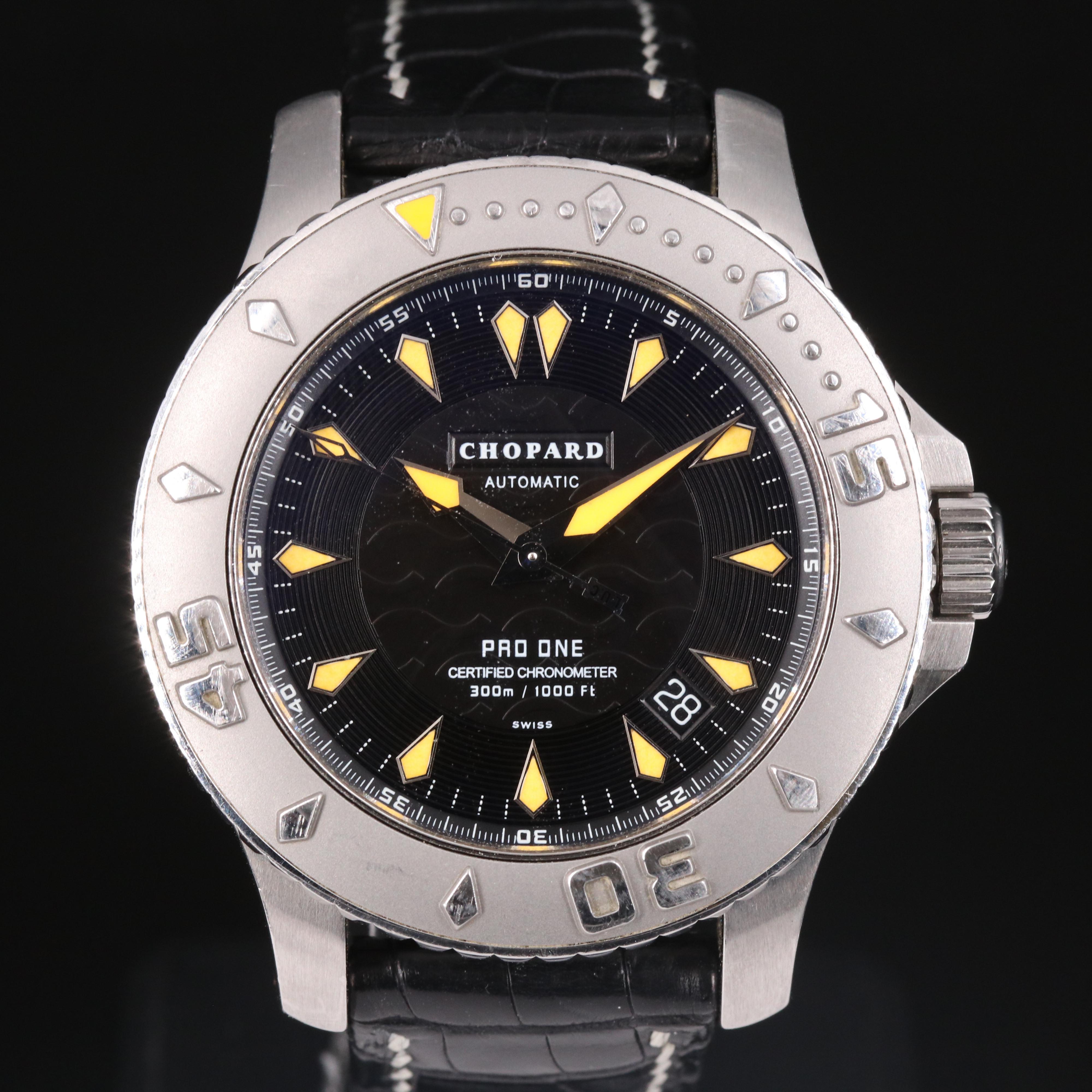 Chopard Pro One Stainless Steel 300 Meter Automatic Watch