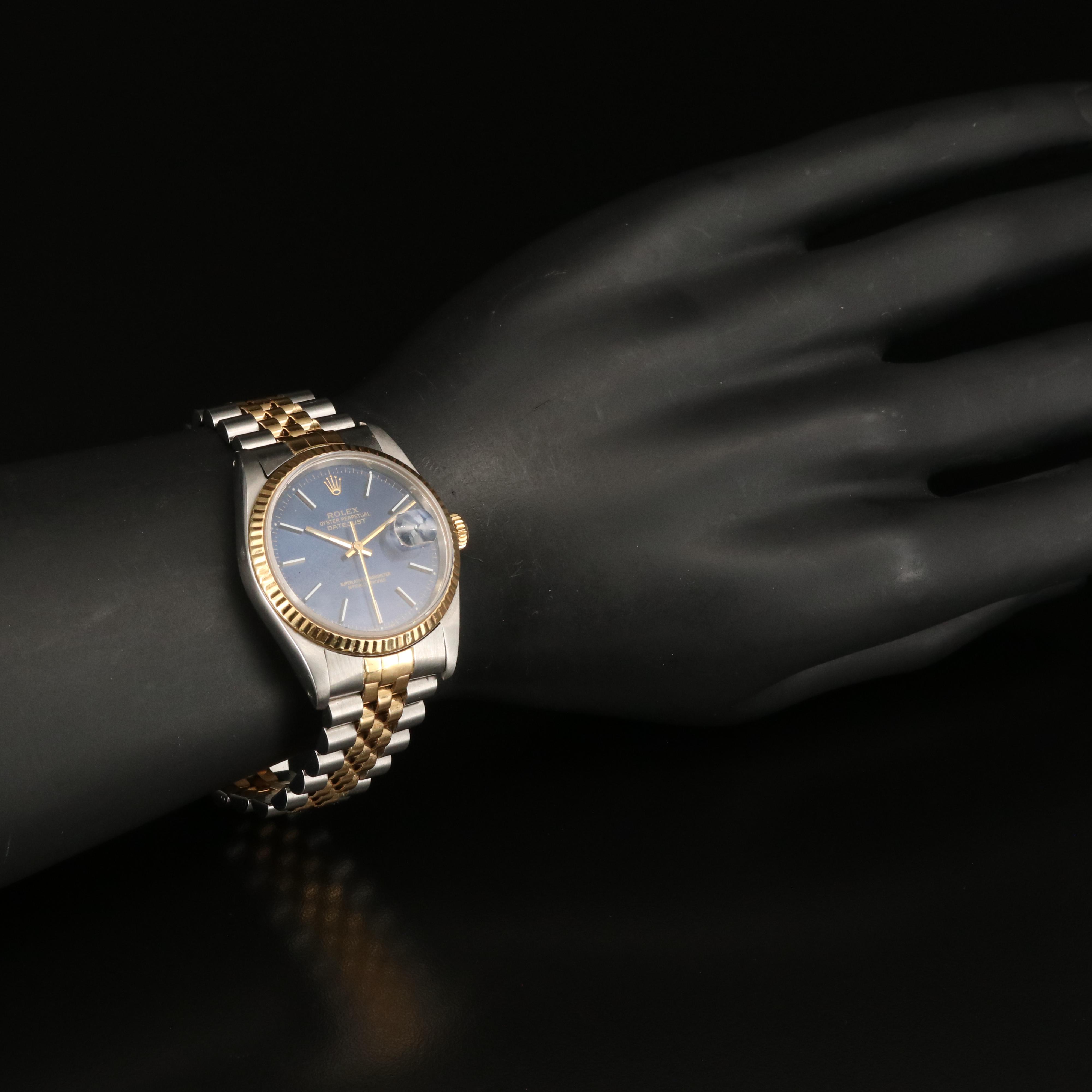 1989-1990 Rolex Oyster Perpetual Datejust Watch