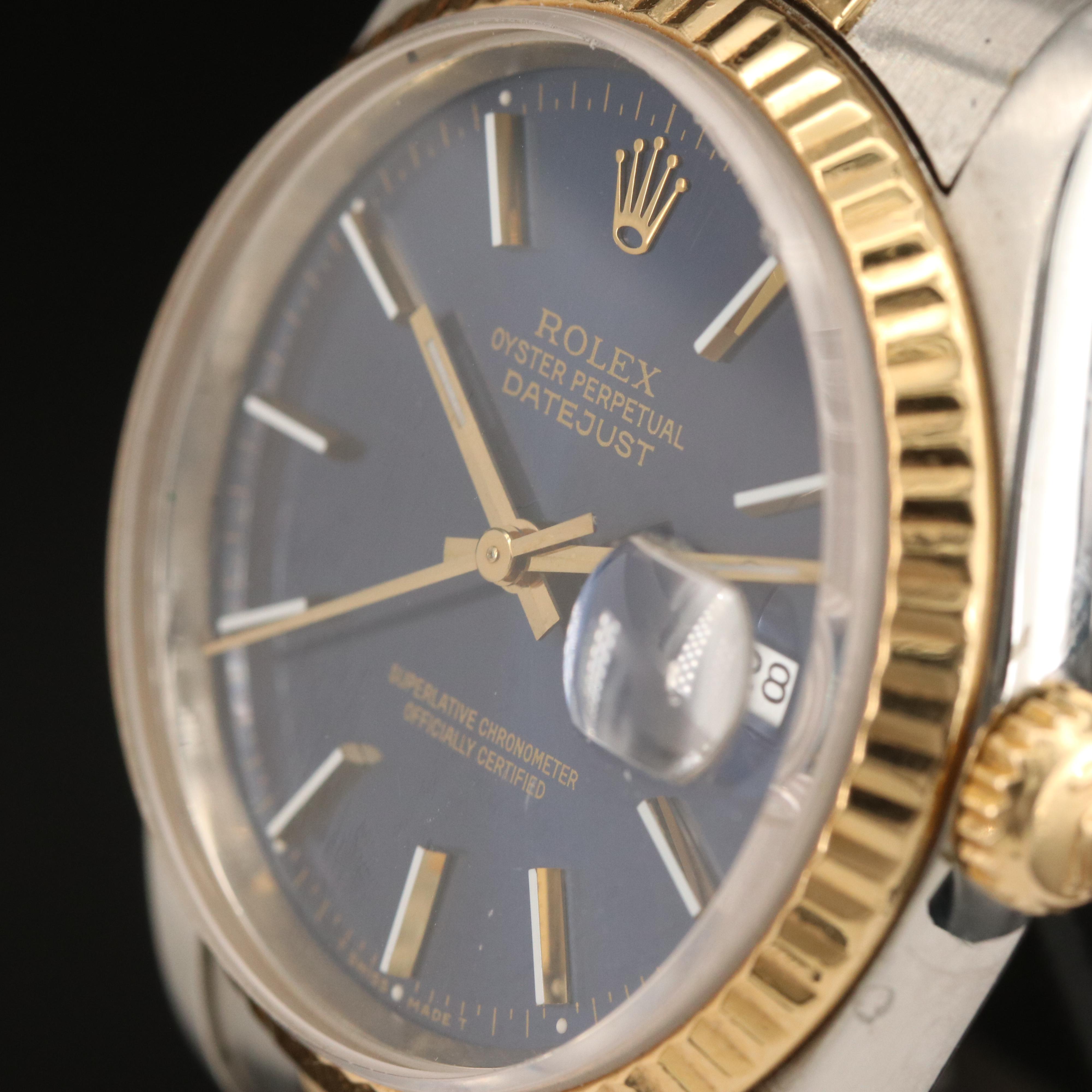 1989-1990 Rolex Oyster Perpetual Datejust Watch