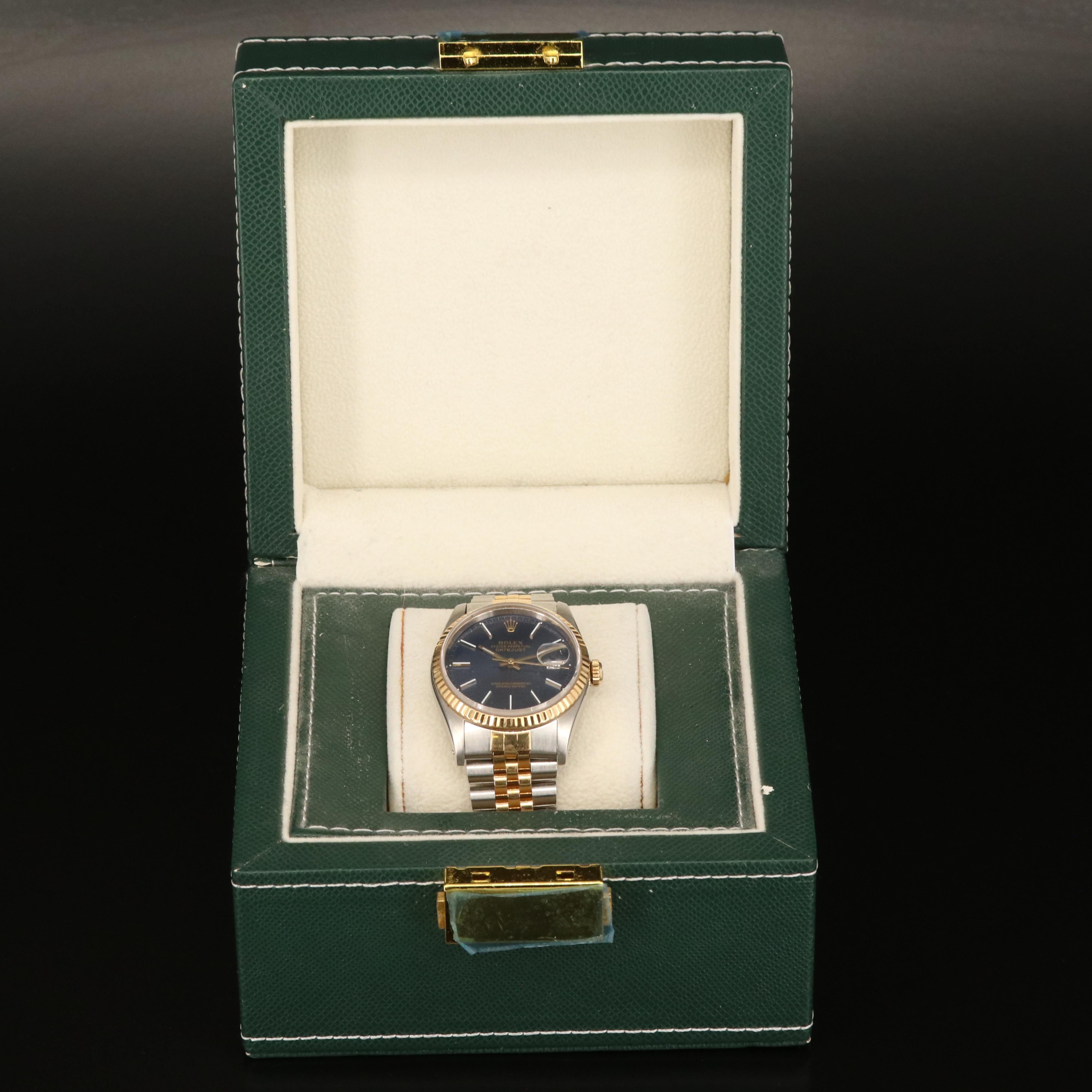 1989-1990 Rolex Oyster Perpetual Datejust Watch