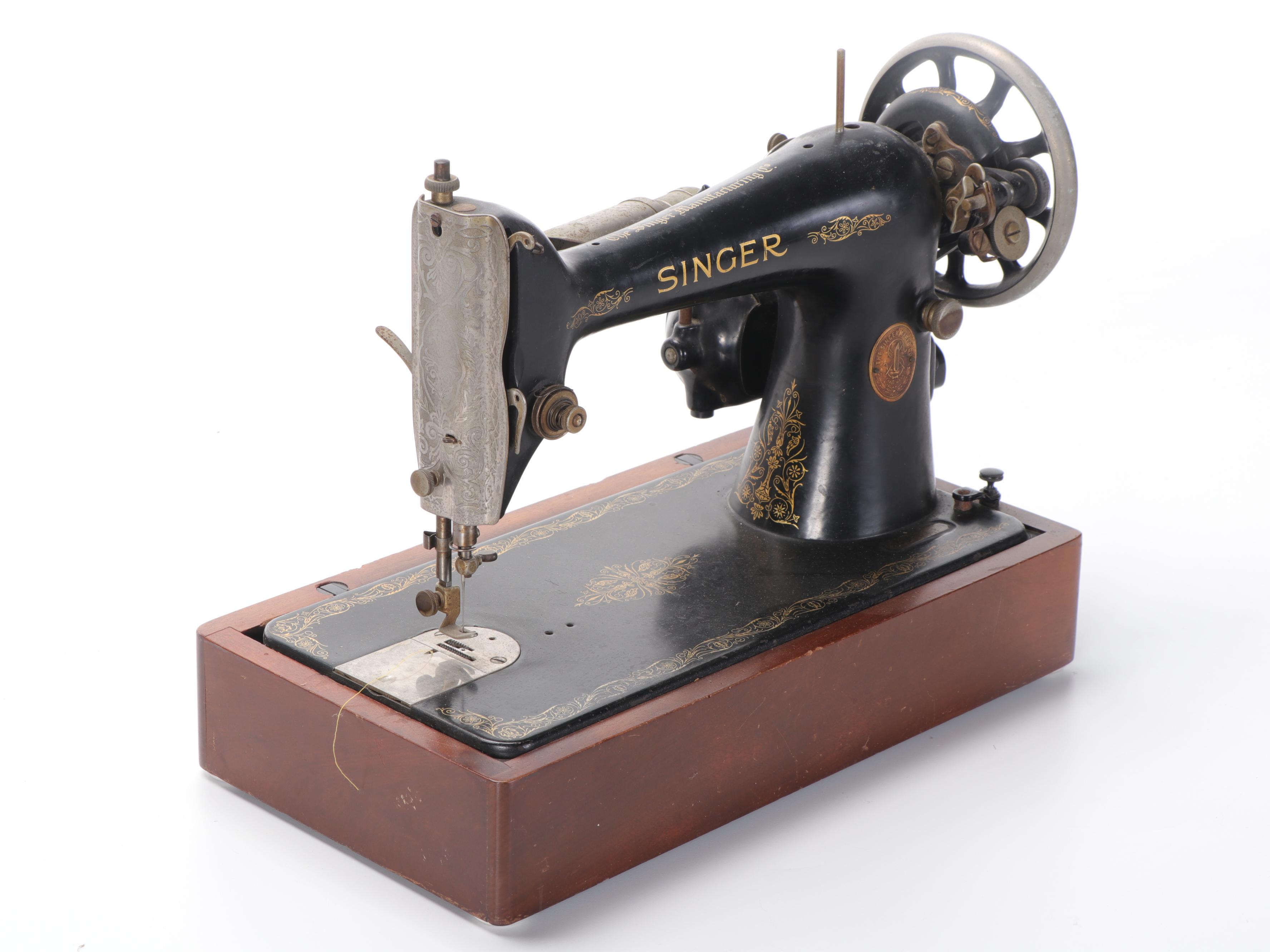 Singer Sewing Machine, Circa 1929