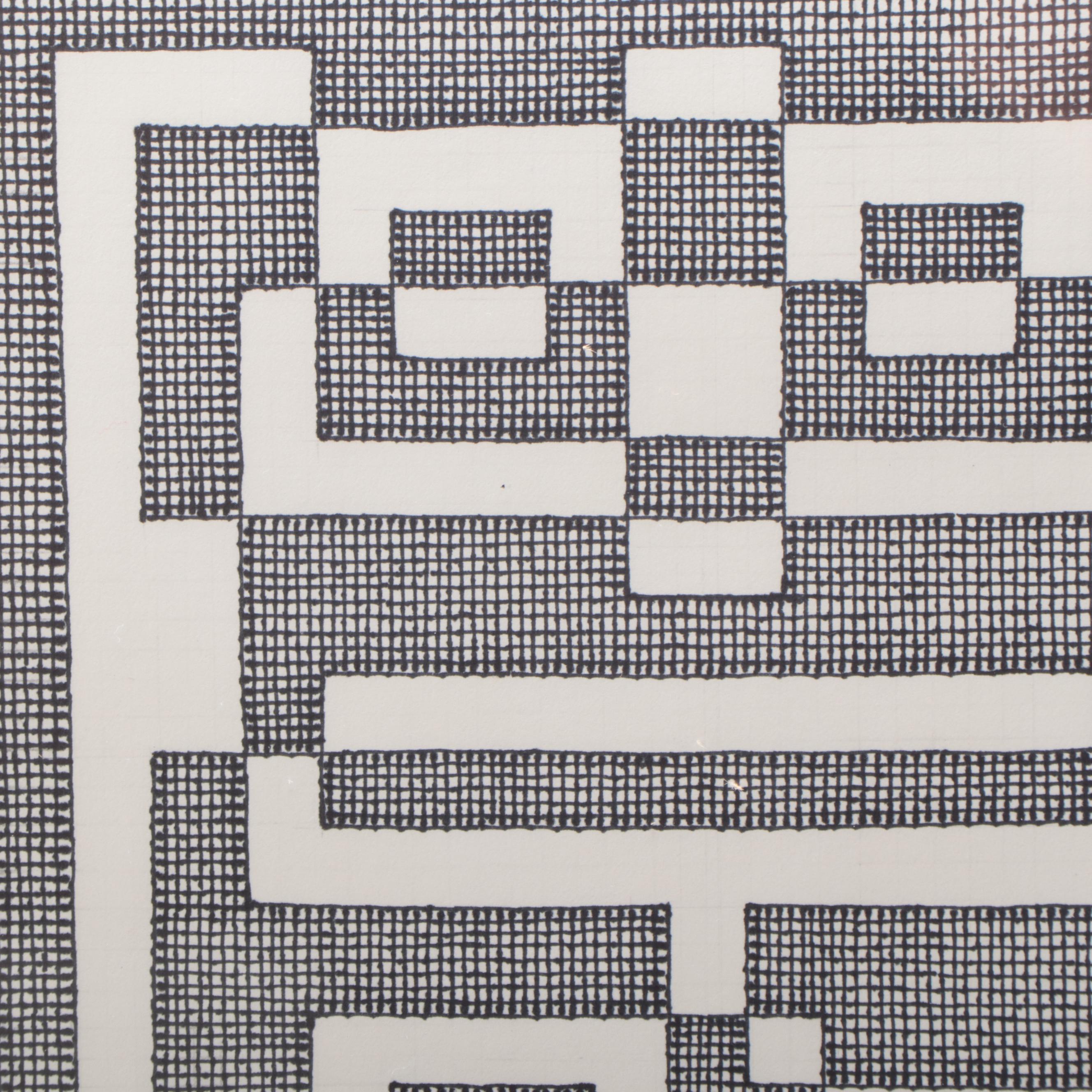 Jerry Kellems Ink Drawing, 2005