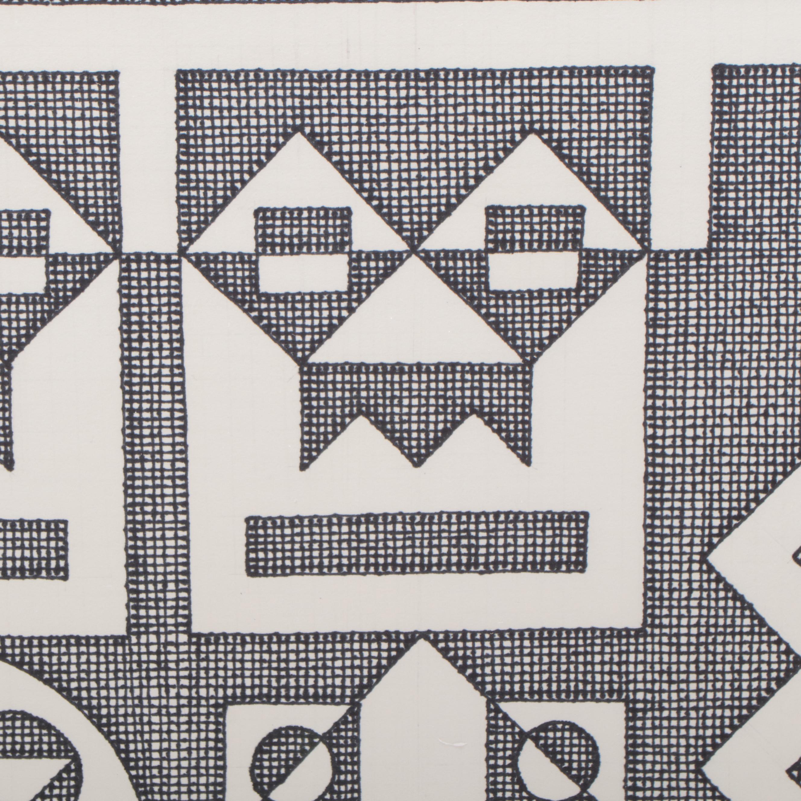 Jerry Kellems Ink Drawing, 2005