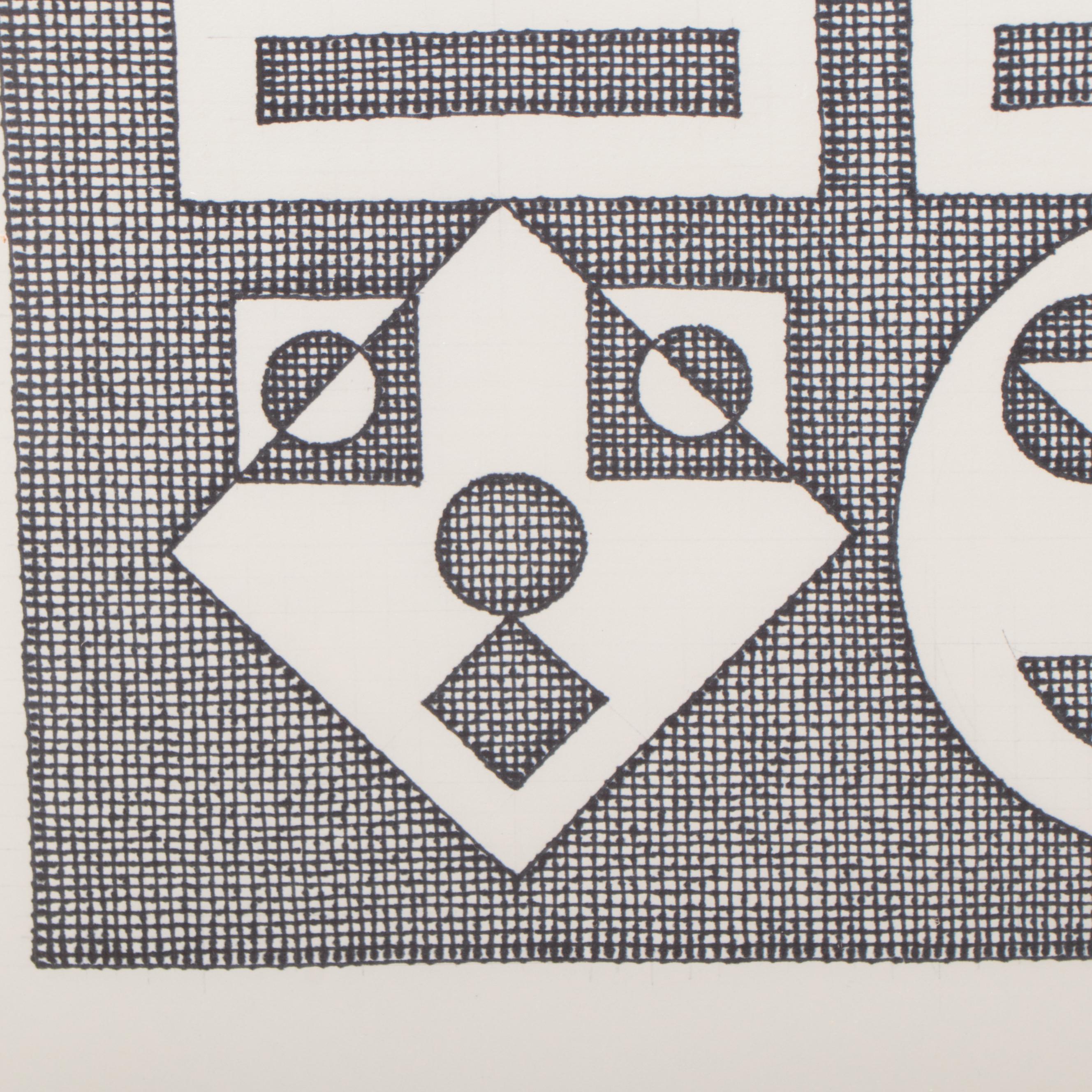 Jerry Kellems Ink Drawing, 2005