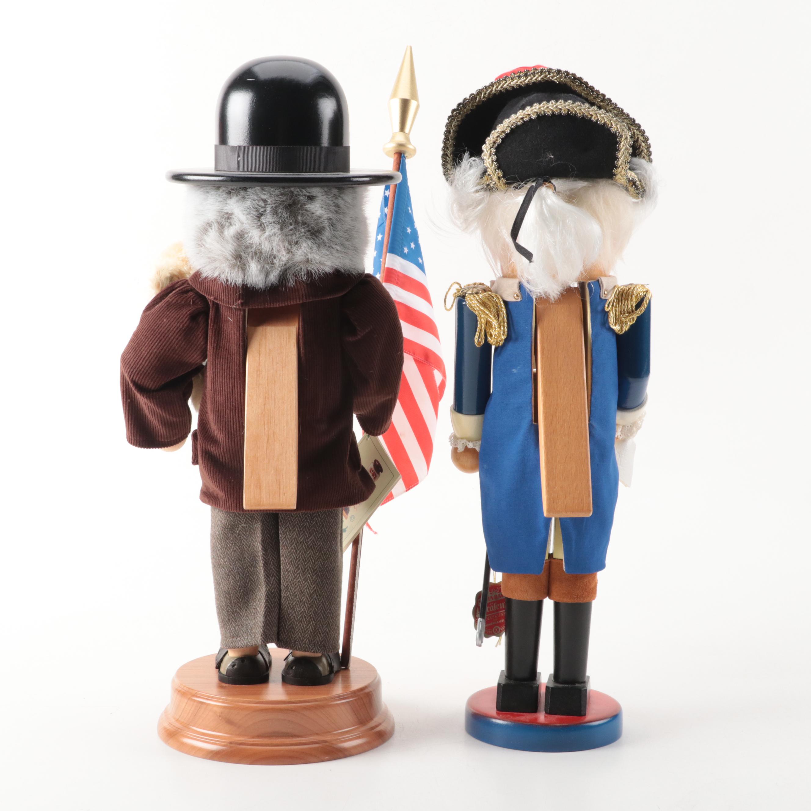 Christian Ulbricht Teddy Roosevelt, Steinbach George Washington Nutcrackers